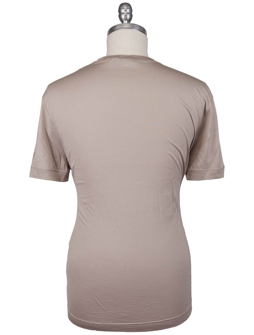 Kiton Knt Brown Cotton T-Shirt