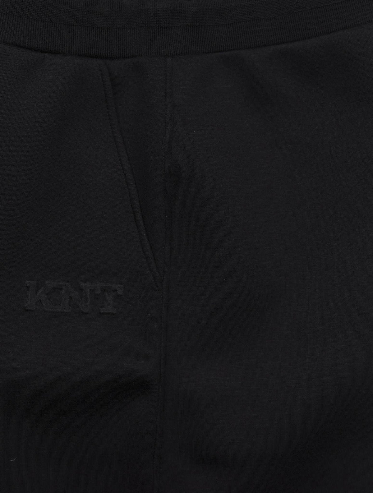 Kiton KNT Black Viscose Ea Short Pants