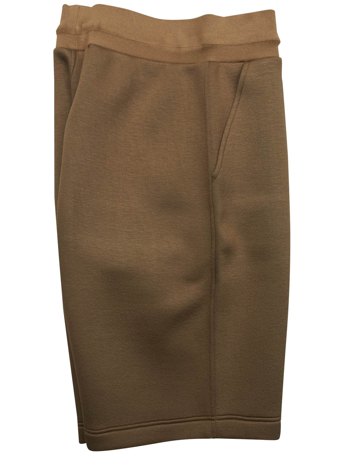 Kiton KNT Brown Viscose Ea Short Pants