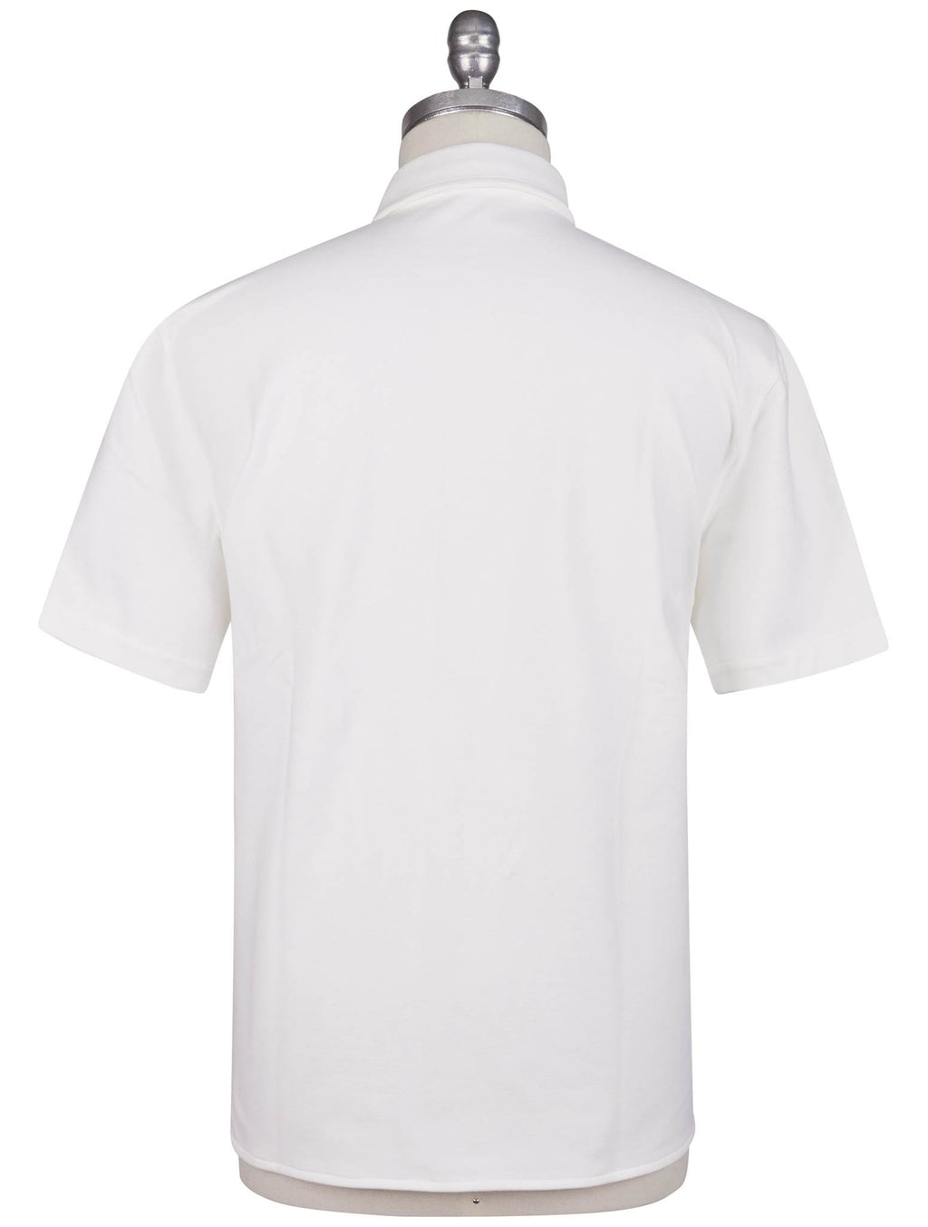 Kiton Knt White Cotton Ea Shirt