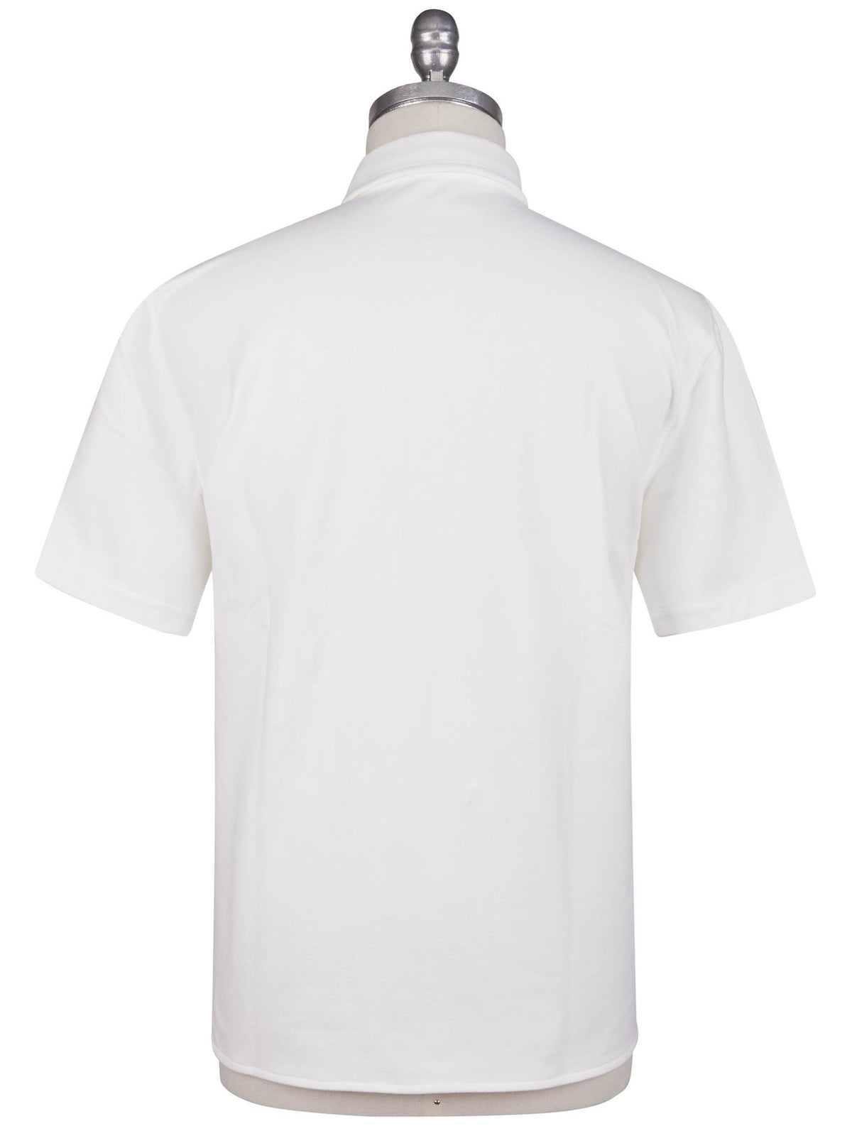 Kiton Knt White Cotton Ea Shirt