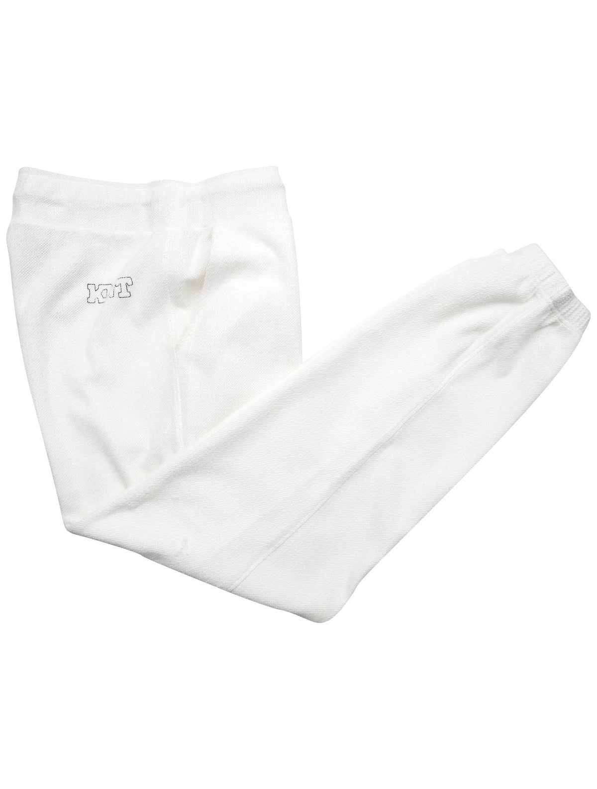 Kiton White Cotton Pa Pants