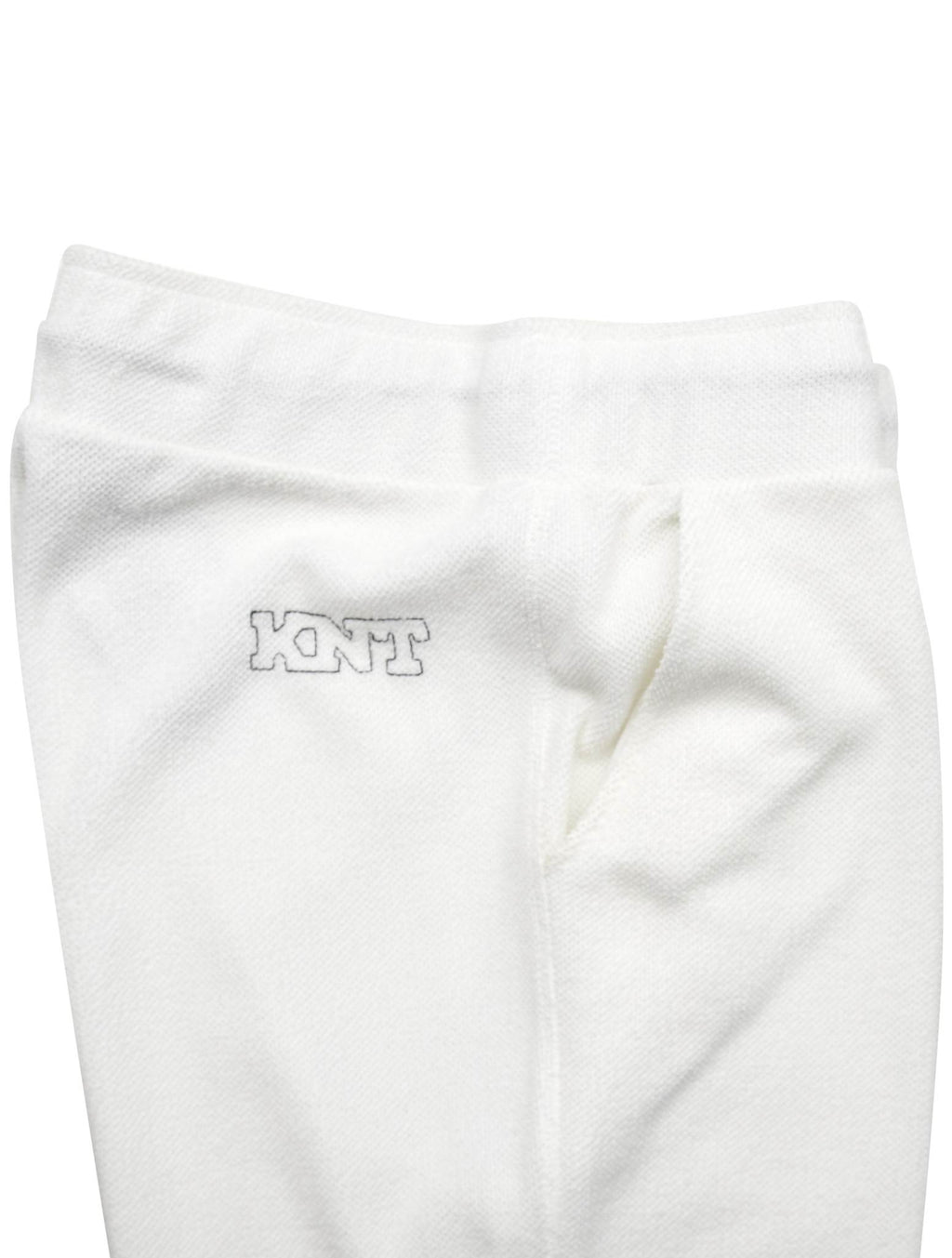 Kiton White Cotton Pa Pants