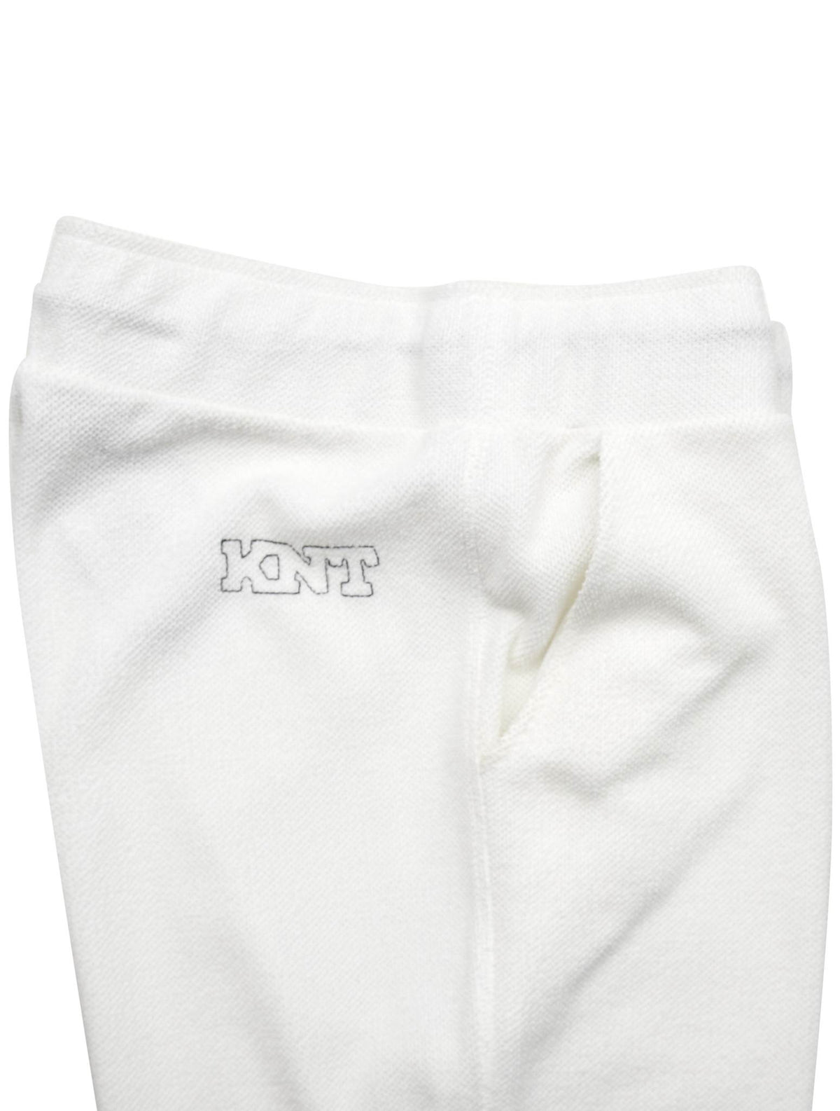 Kiton White Cotton Pa Pants