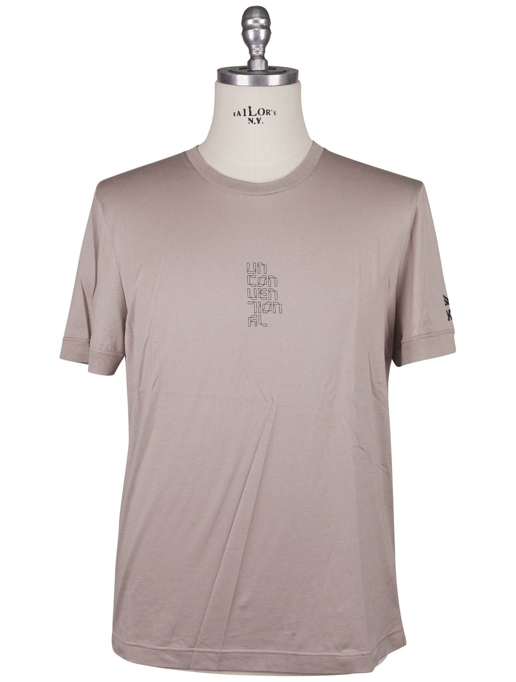Kiton Kiton Knt Beige Cotton T-Shirt Beige 000