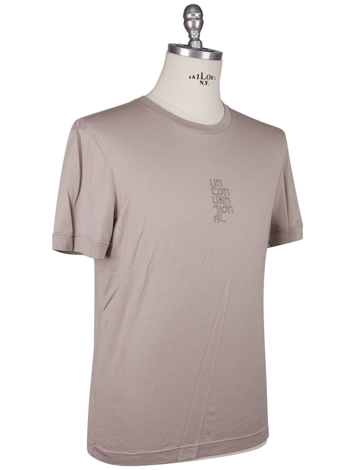 Kiton Kiton Knt Beige Cotton T-Shirt Beige 001