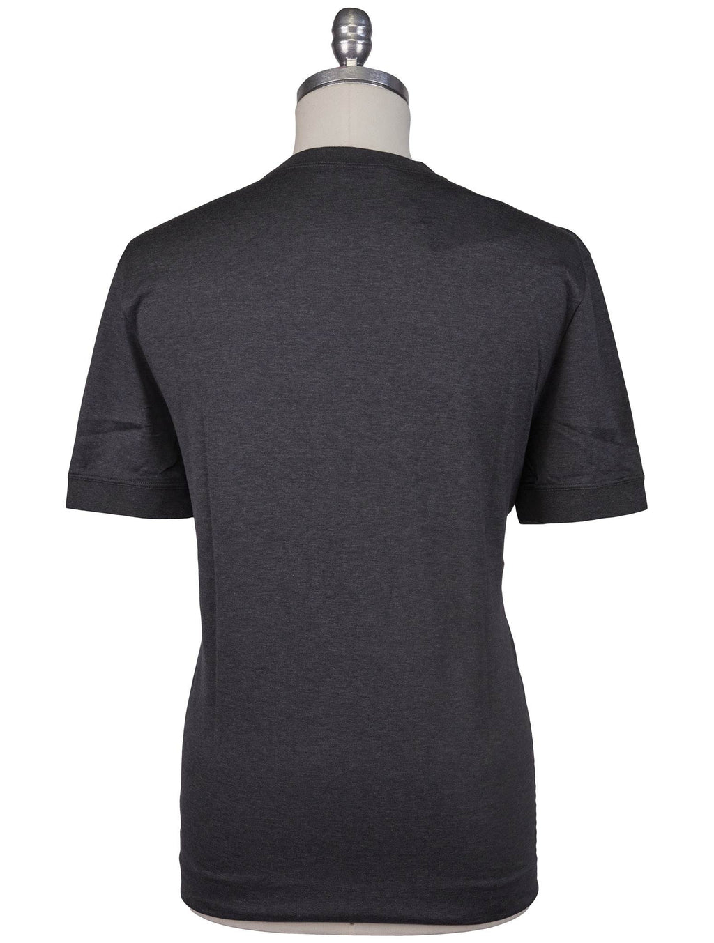Kiton Knt Gray Cotton T-Shirt