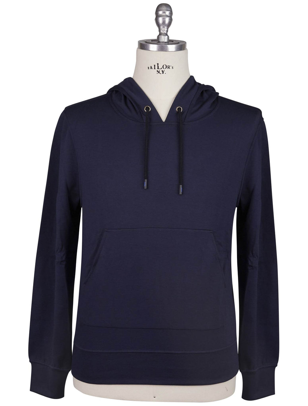 Kiton Knt Blue Viscose EA Sweater
