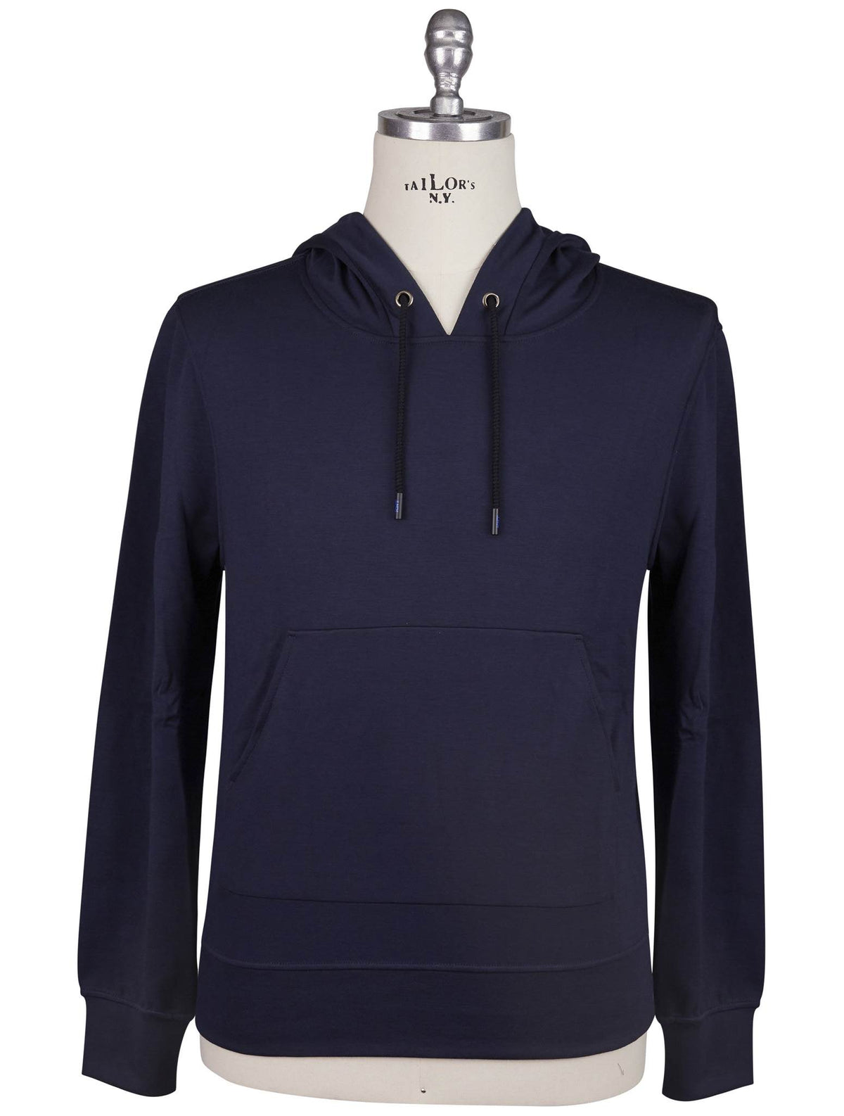 Kiton Knt Blue Viscose EA Sweater