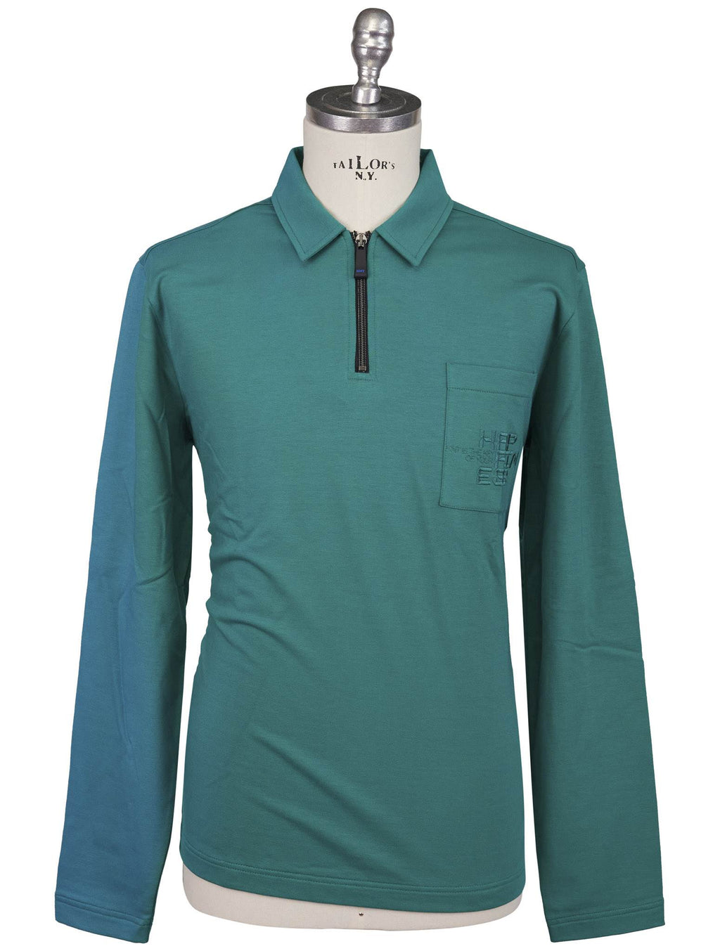 KNT Kiton Knt Green Cotton EA Sweater Polo Green 000