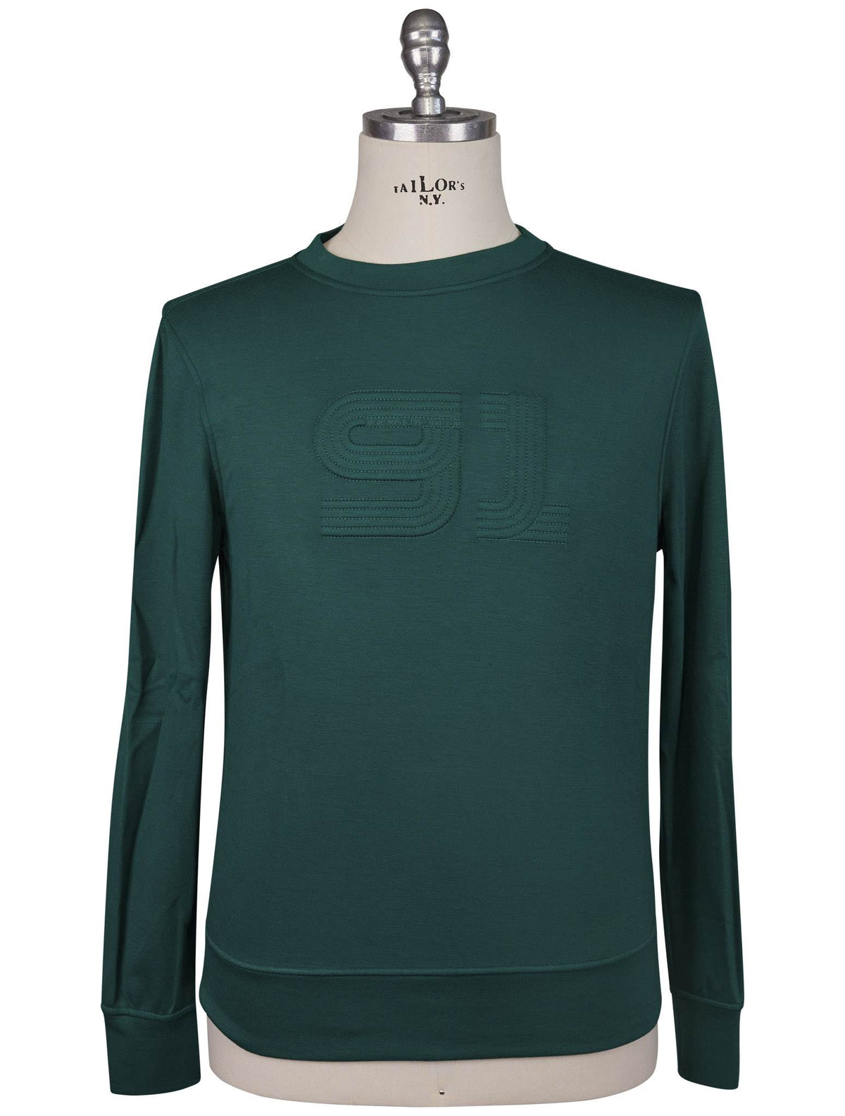 KNT Kiton Knt Green Viscose Ea Sweater Crewneck Green 000