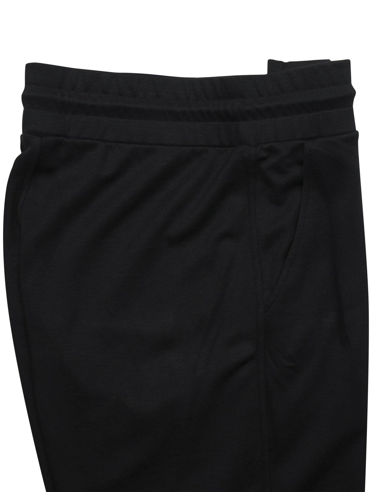 Kiton Kiton KNT Black Viscose Ea Short Pants Black 000