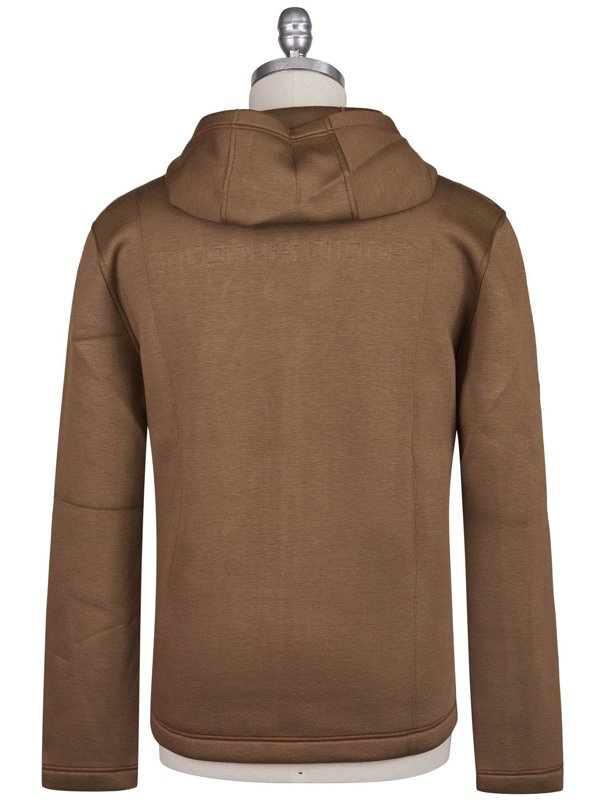 Kiton Knt Brown Viscose EA Sweater Half Zip