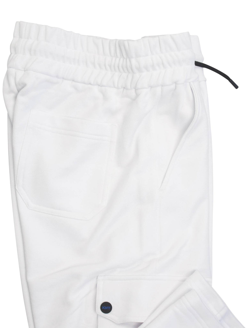 Kiton KNT White Cotton Cargo Pants Special Edition