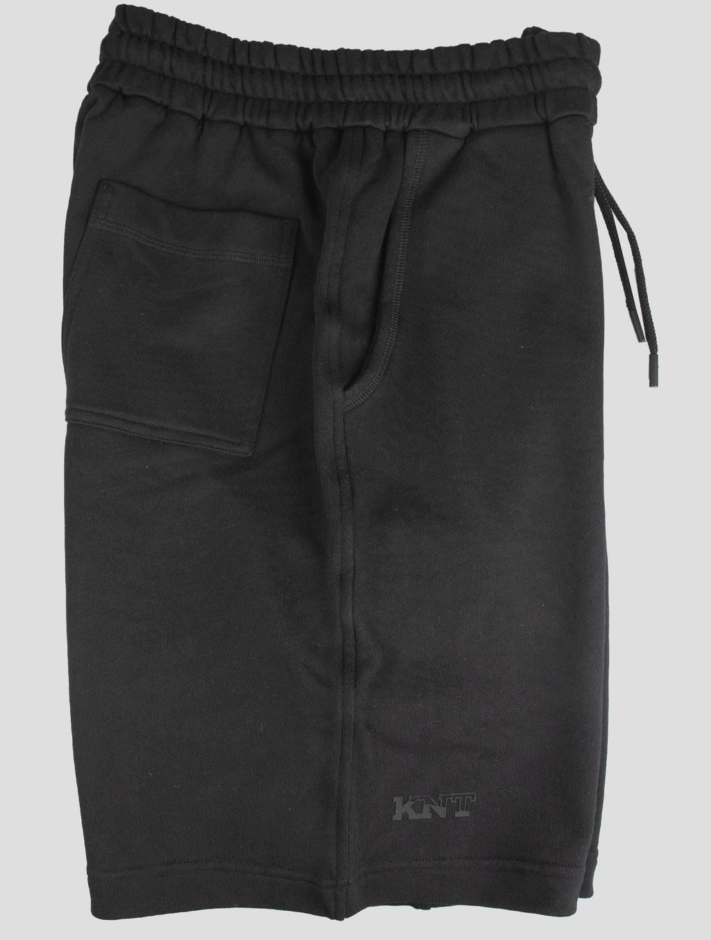 KNT Kiton Black Cotton Short Pants