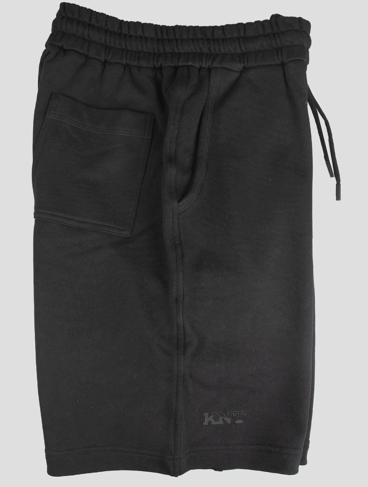 KNT Kiton Black Cotton Short Pants