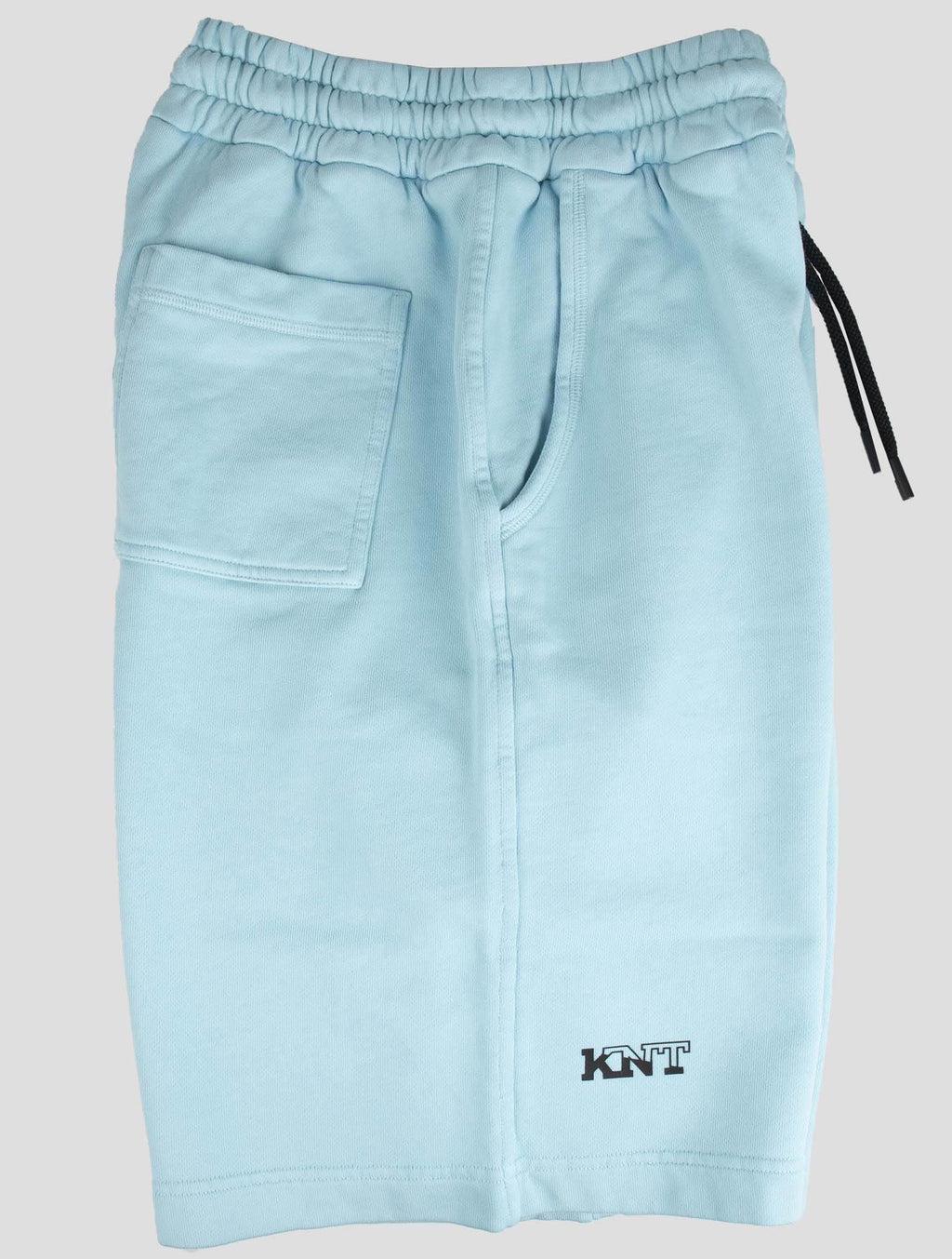 KNT KNT Kiton Light Blue Cotton Short Pants Light Blue 000