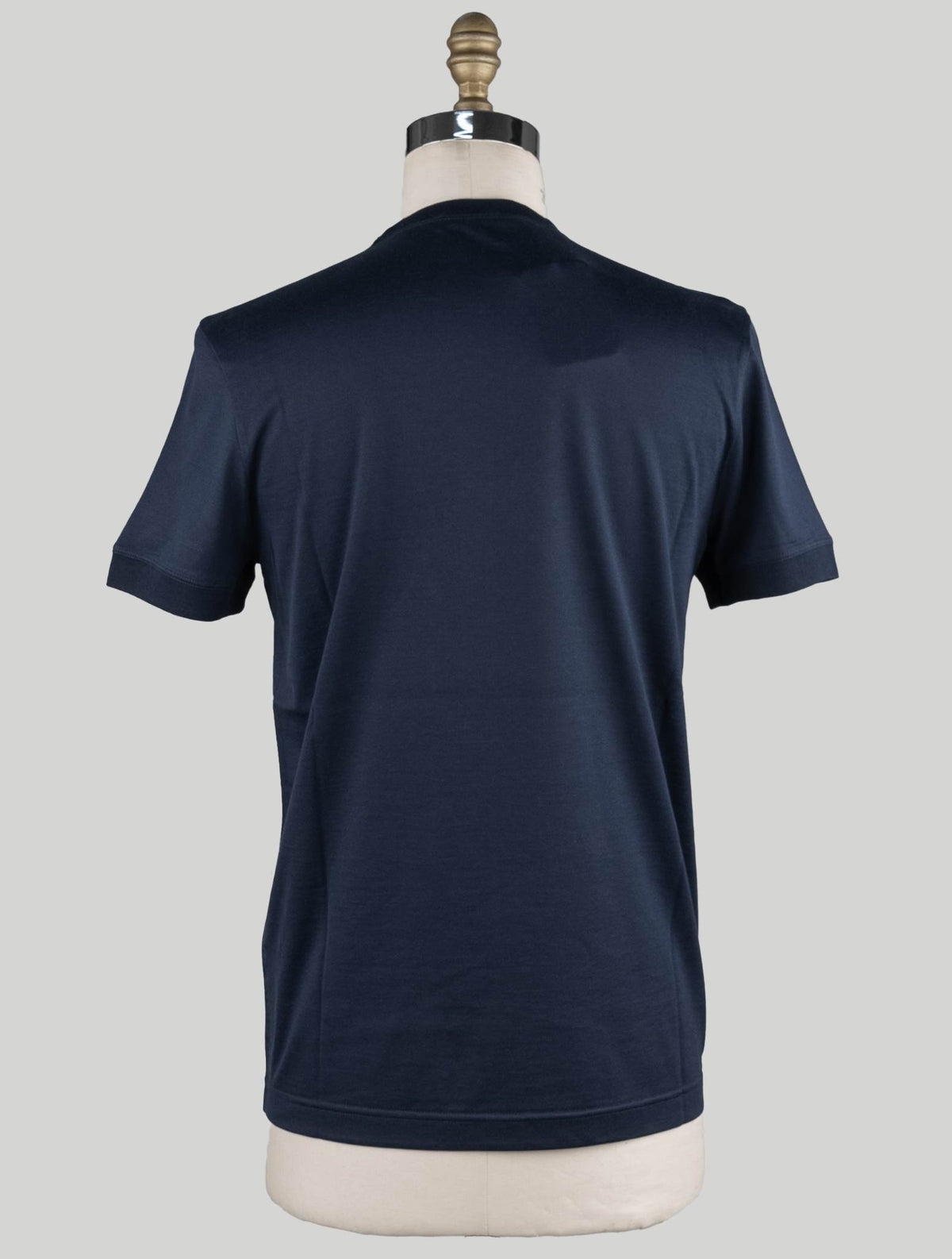 Kiton KNT Blue Cotton T-shirt