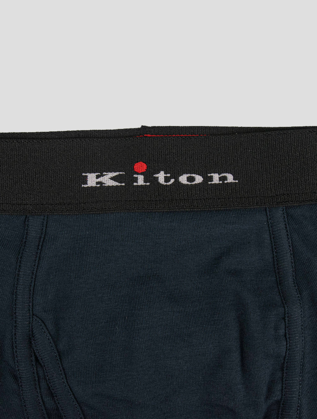 Kiton Blue Navy Cotton Ea Underwear