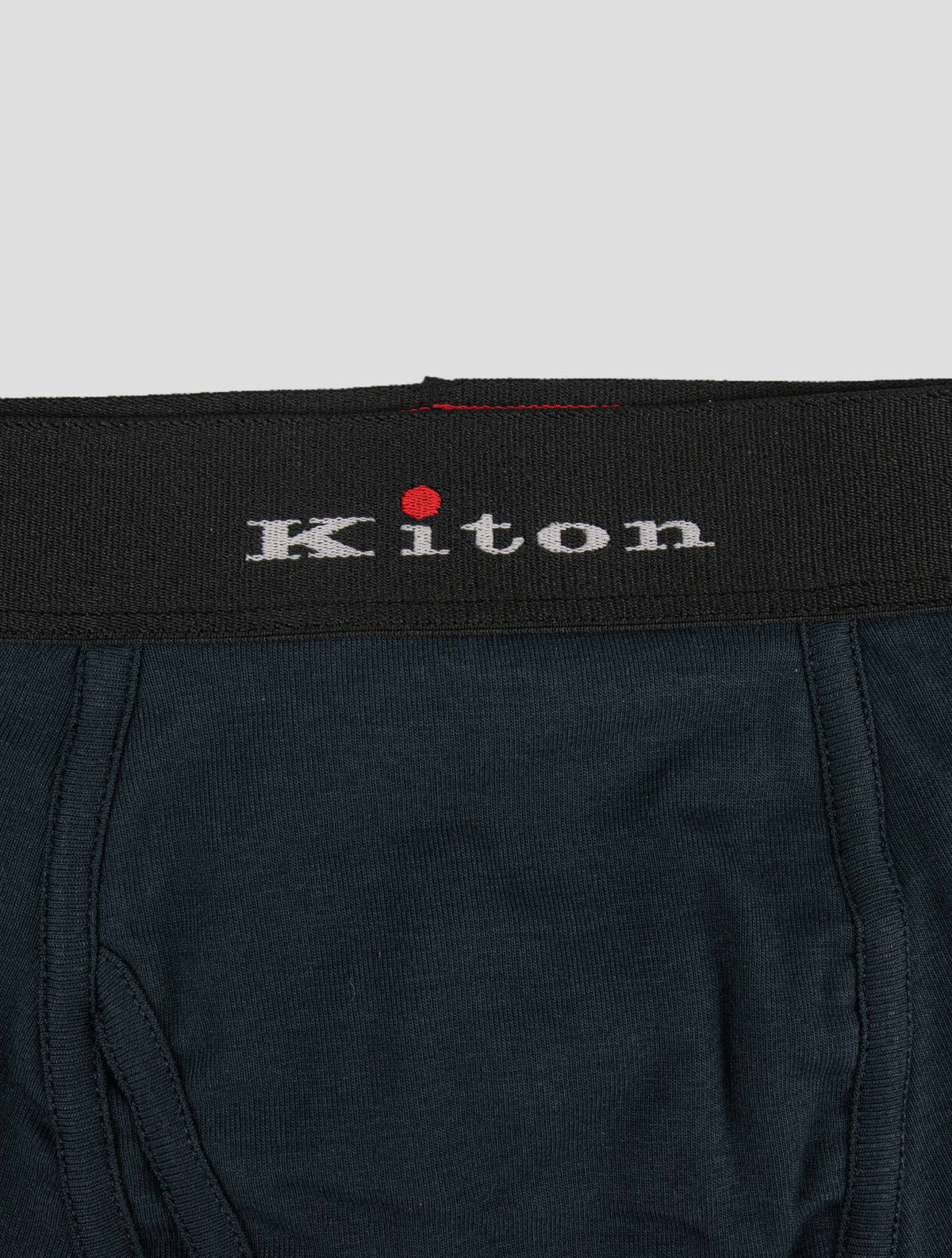 Kiton Blue Navy Cotton Ea Underwear