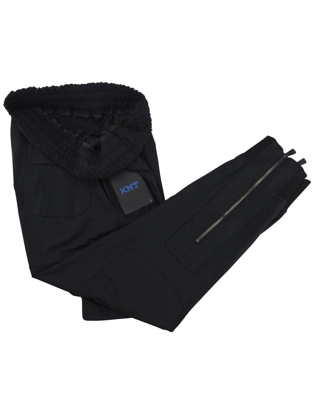 Kiton Kiton KNT Black Pa Ea Cargo Pants Black 001