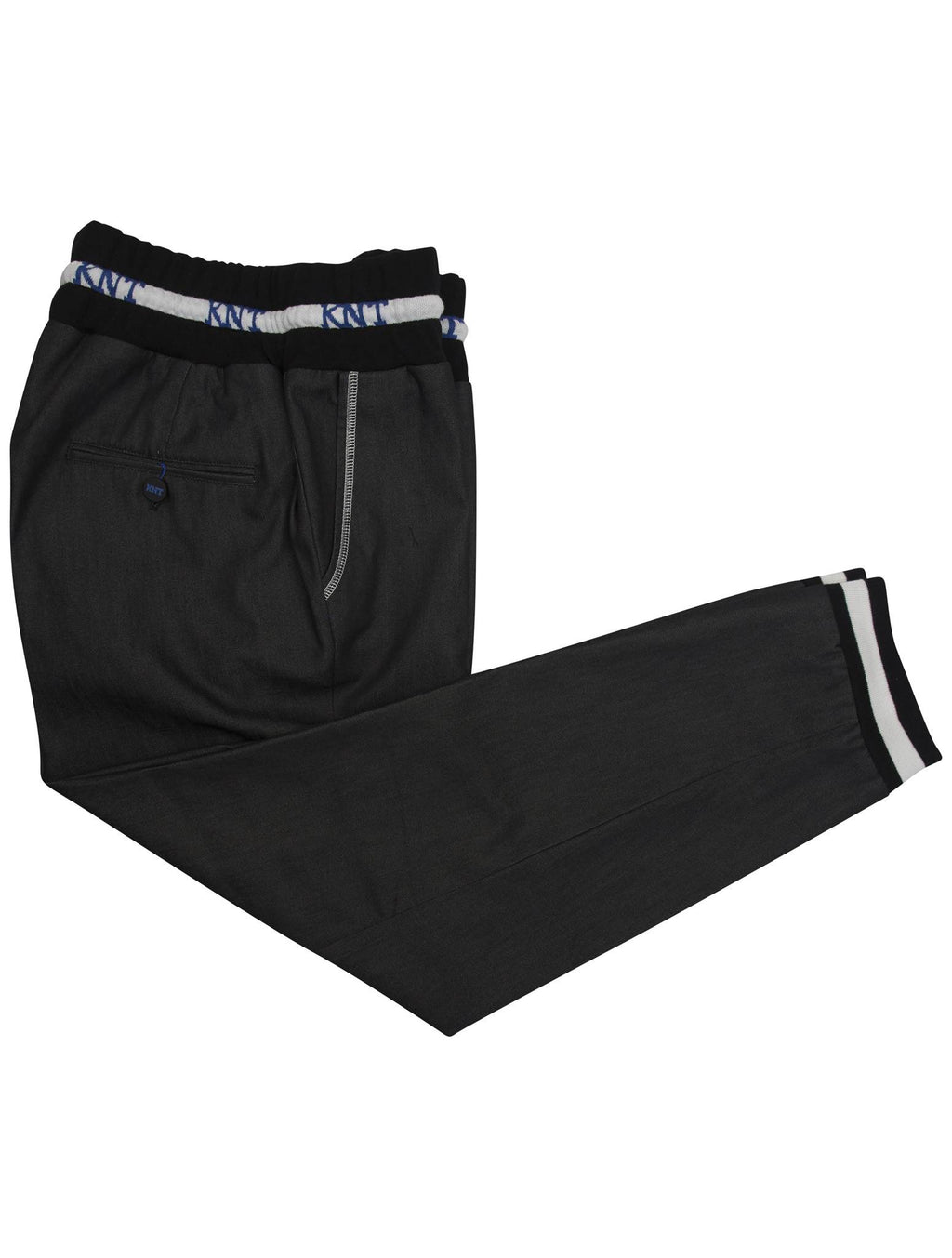 KNT Kiton KNT Gray Cotton Pl Ea Pants Gray 000