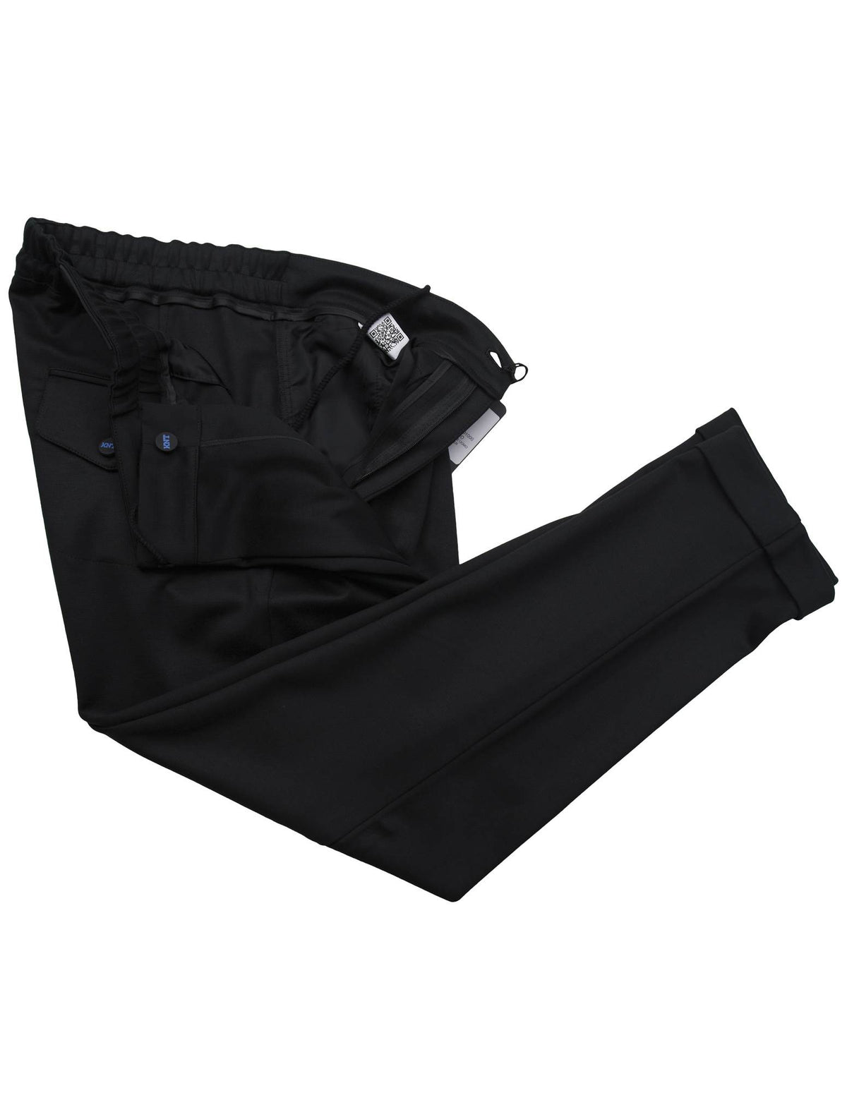 Kiton Kiton KNT Cotton Silk Pants Black 001