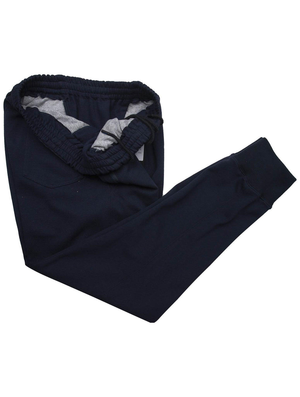 KNT Kiton KNT Blue Cotton Pants Blue 001