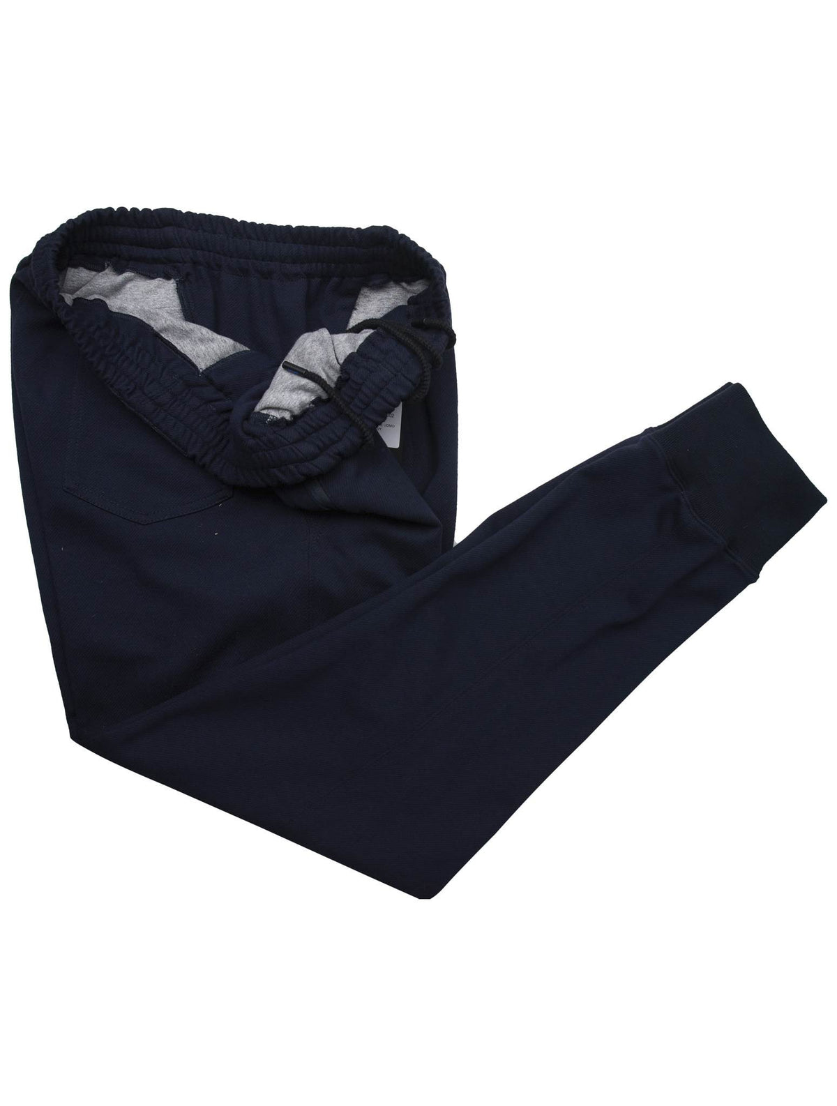 KNT Kiton KNT Blue Cotton Pants Blue 001