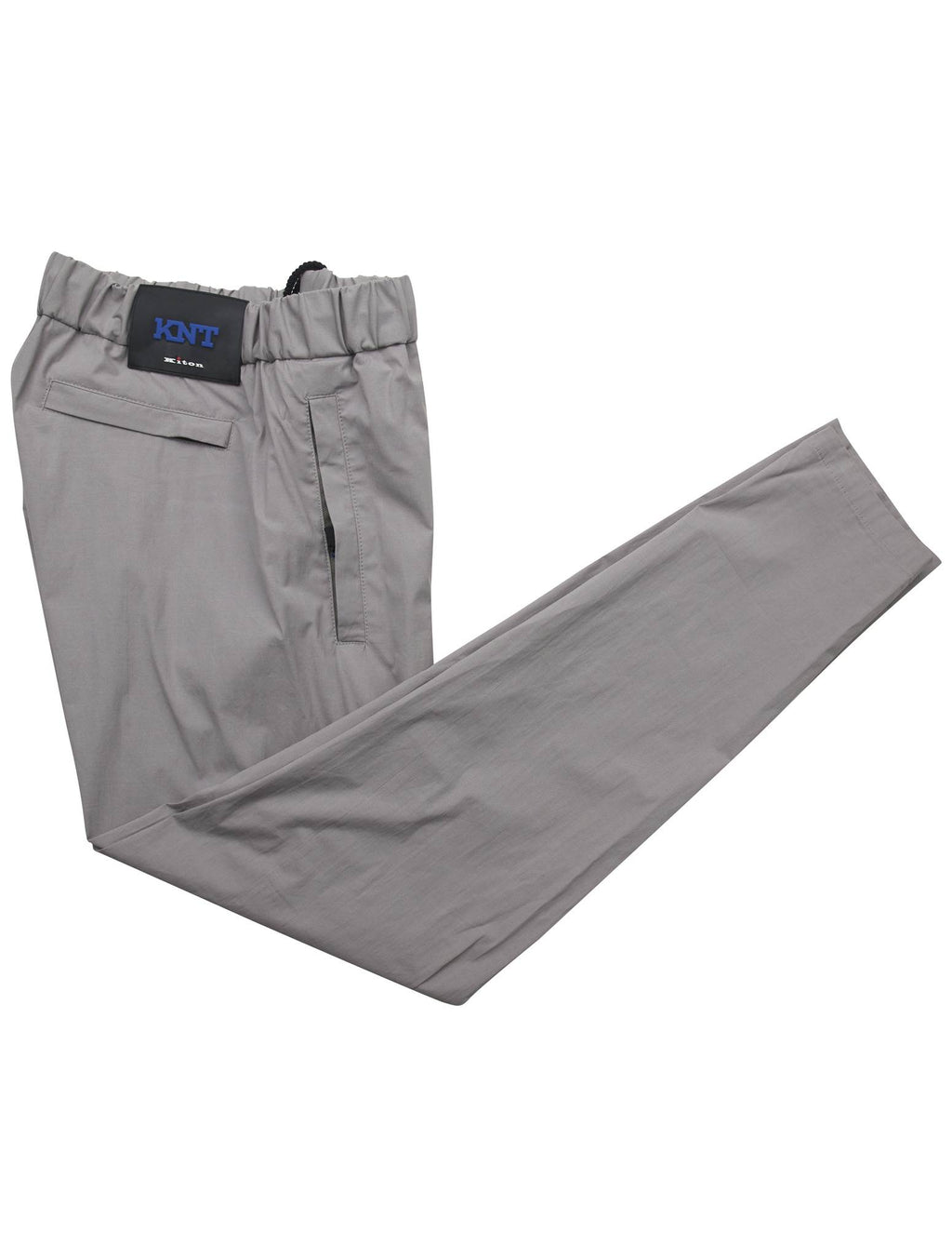 Kiton Kiton KNT Gray Cotton Ea Pants Gray 000