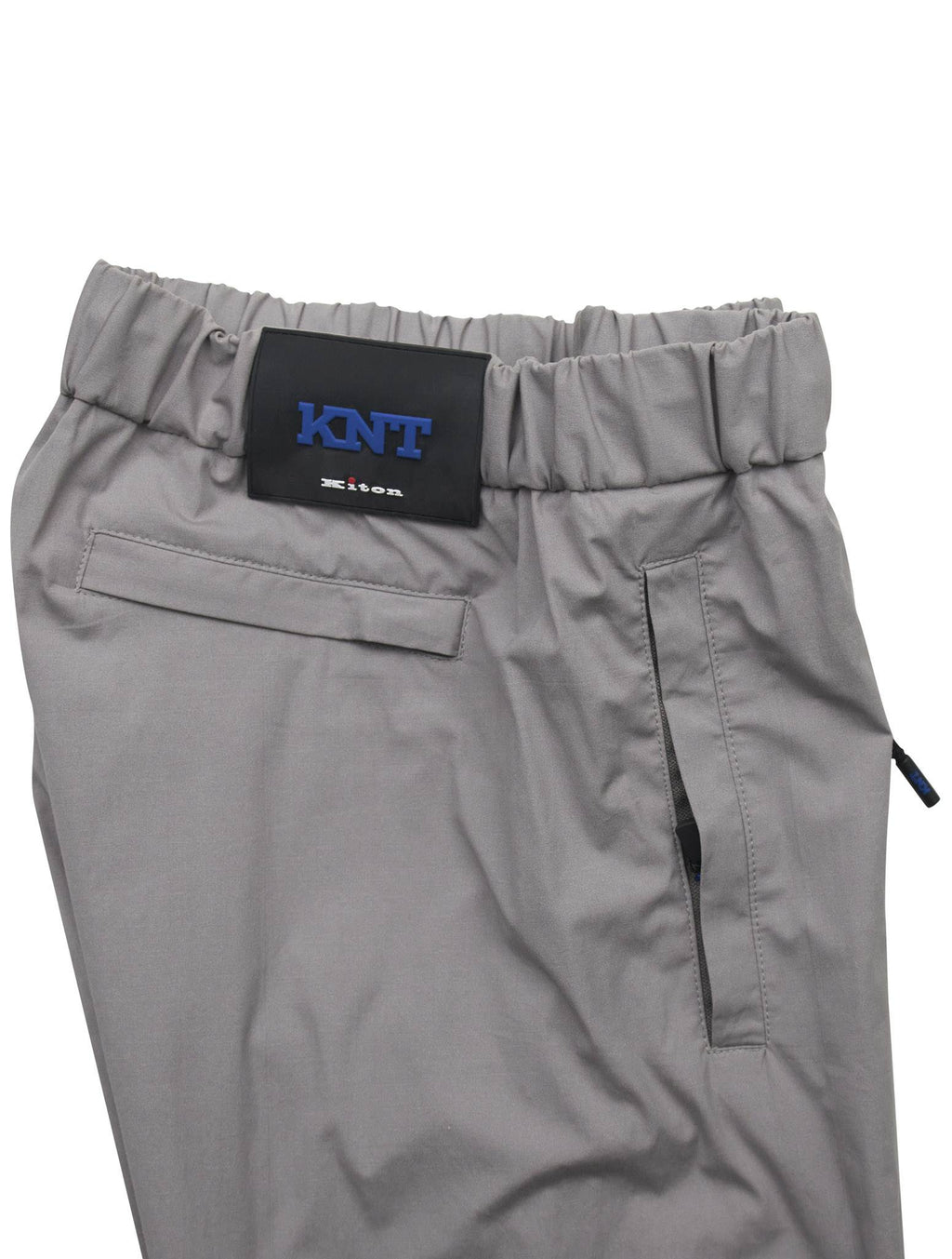 Kiton KNT Gray Cotton Ea Pants