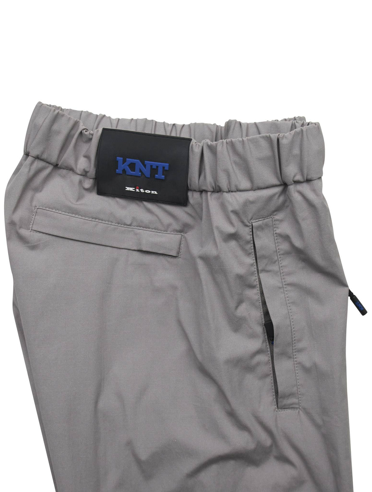 Kiton KNT Gray Cotton Ea Pants
