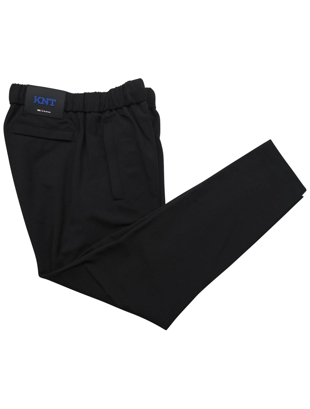 Kiton Kiton KNT Black Wool Pa Ea Pants Black 000