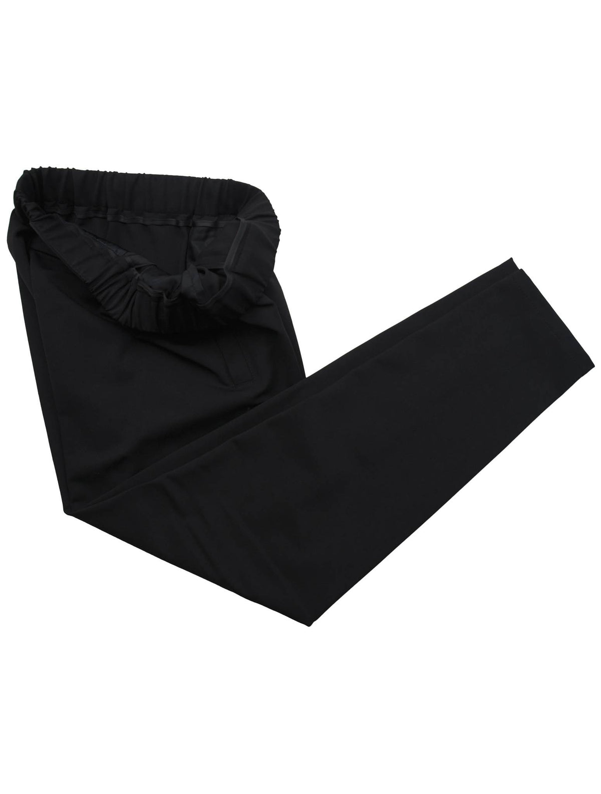 KNT Kiton KNT Black Wool Pa Ea Pants Black 001