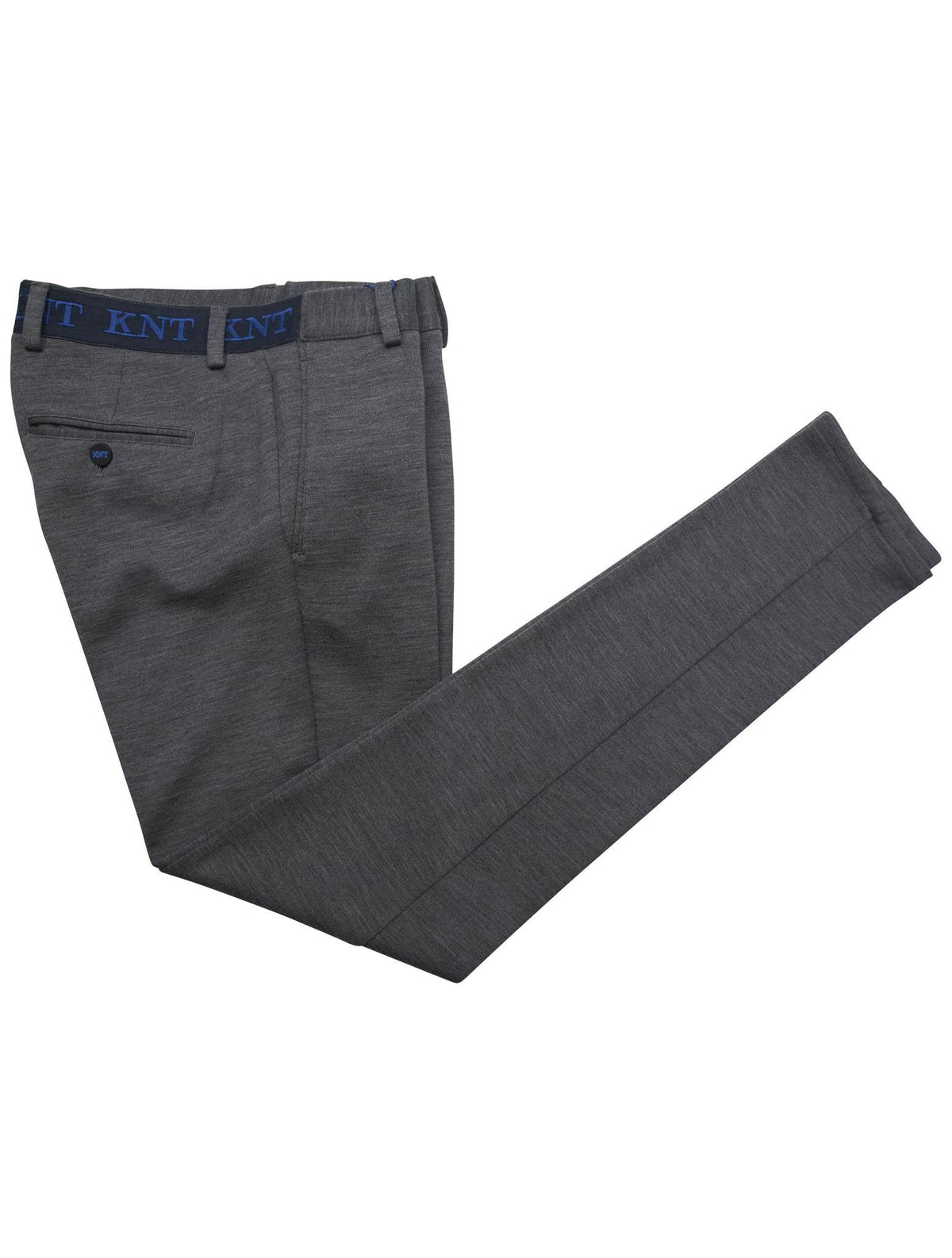 Kiton KNT Gray Virgin Wool Pa Pants