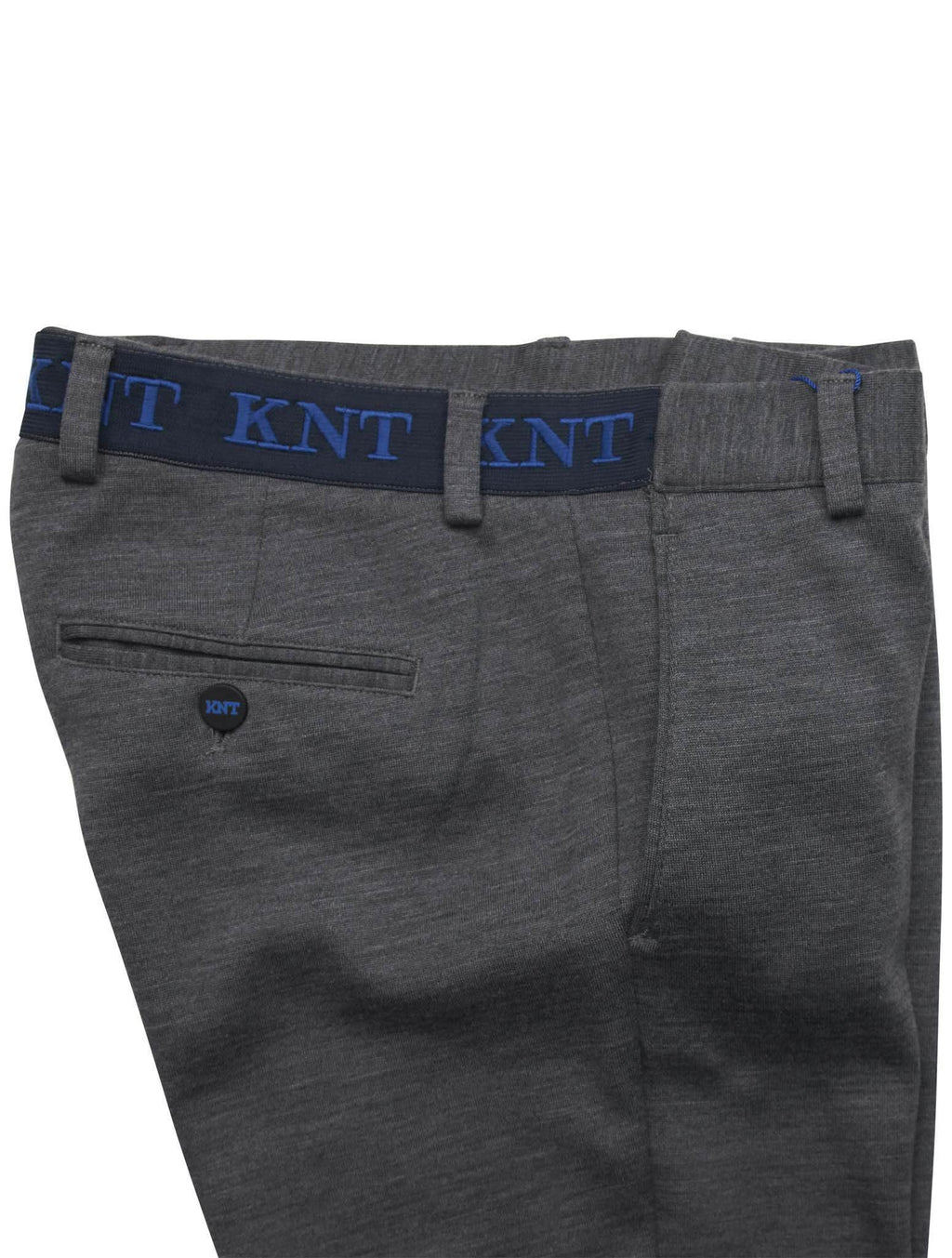 Kiton KNT Gray Virgin Wool Pa Pants