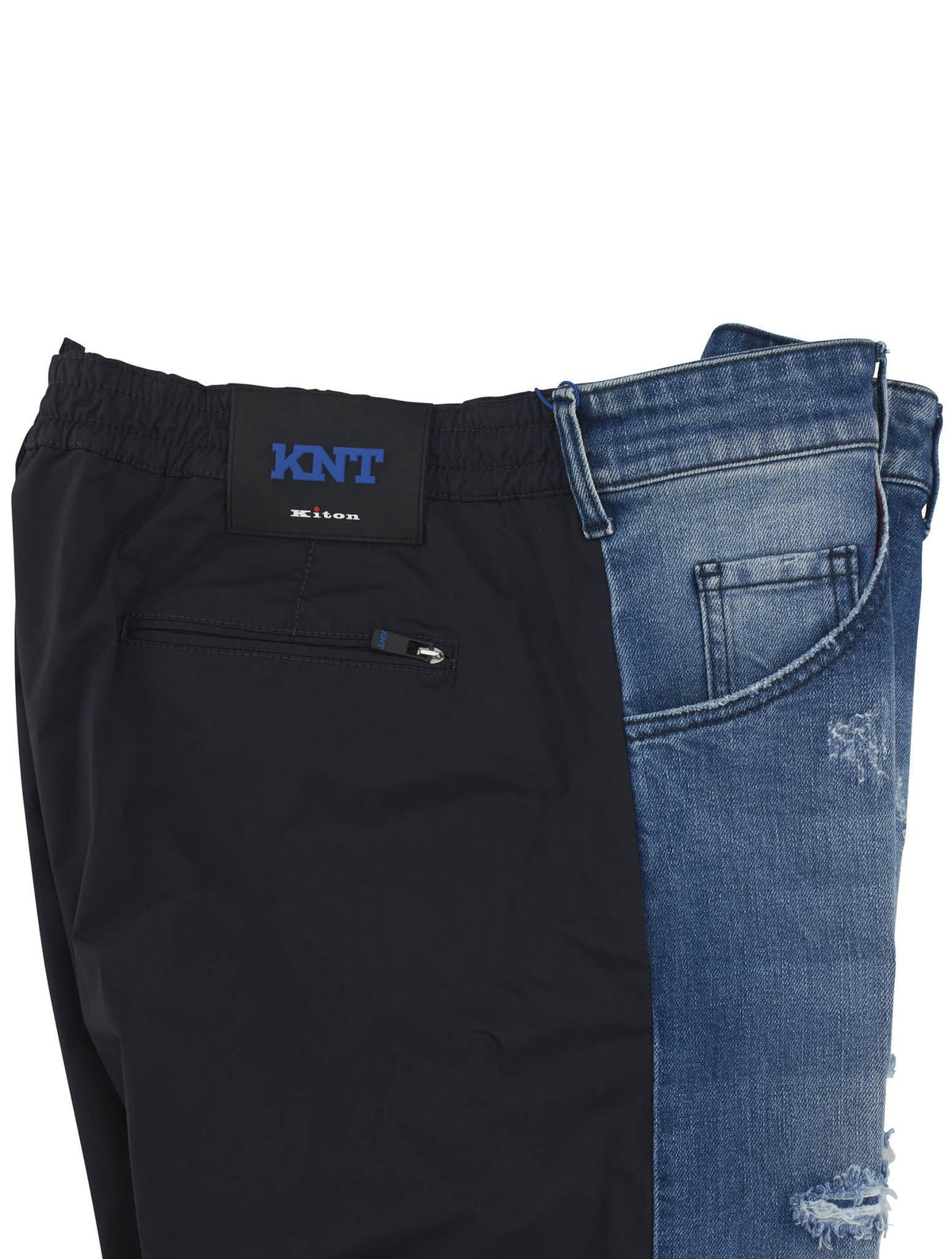 Kiton KNT Multicolor Cotton Ea Pa Jeans