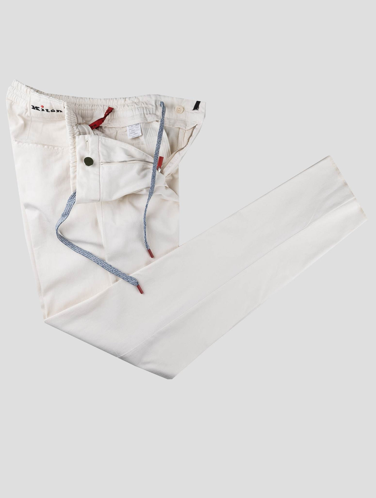 Kiton Kiton Beige Cotton Pants Beige 001
