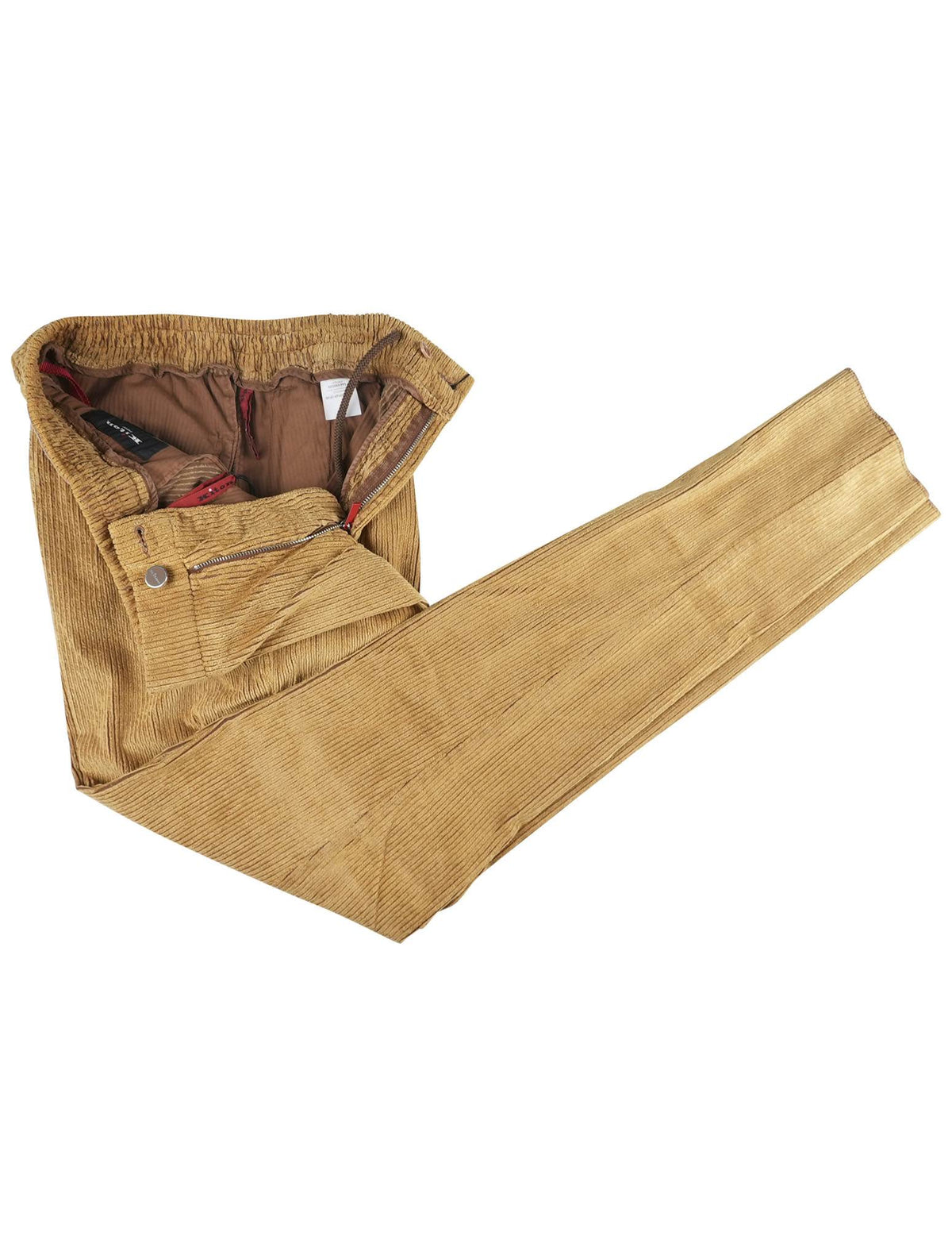 Kiton Kiton Yellow Cotton Modal Ea Pants Yellow 001