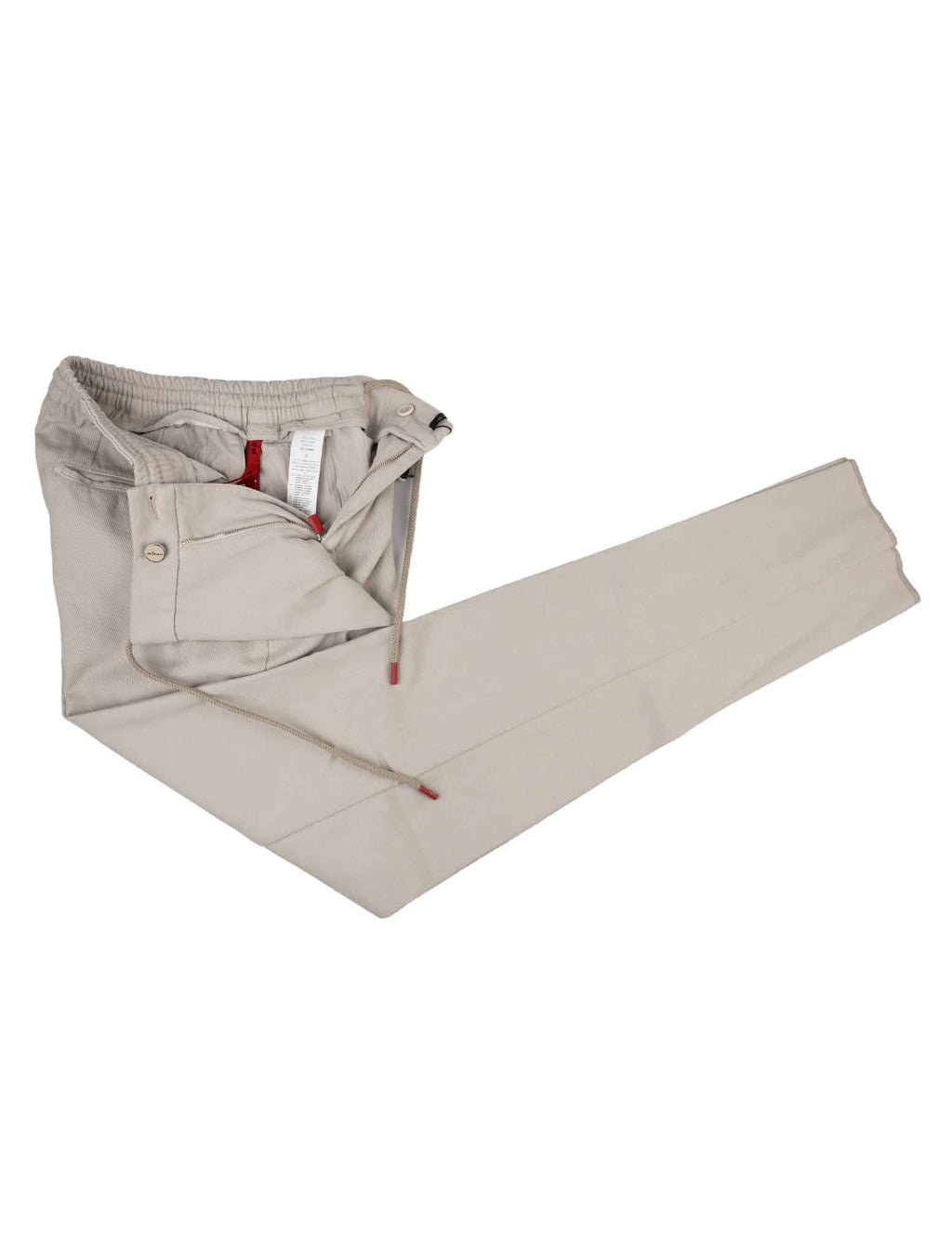 Kiton Kiton Light Gray Cotton Cashmere Ea Pants Light Gray 001