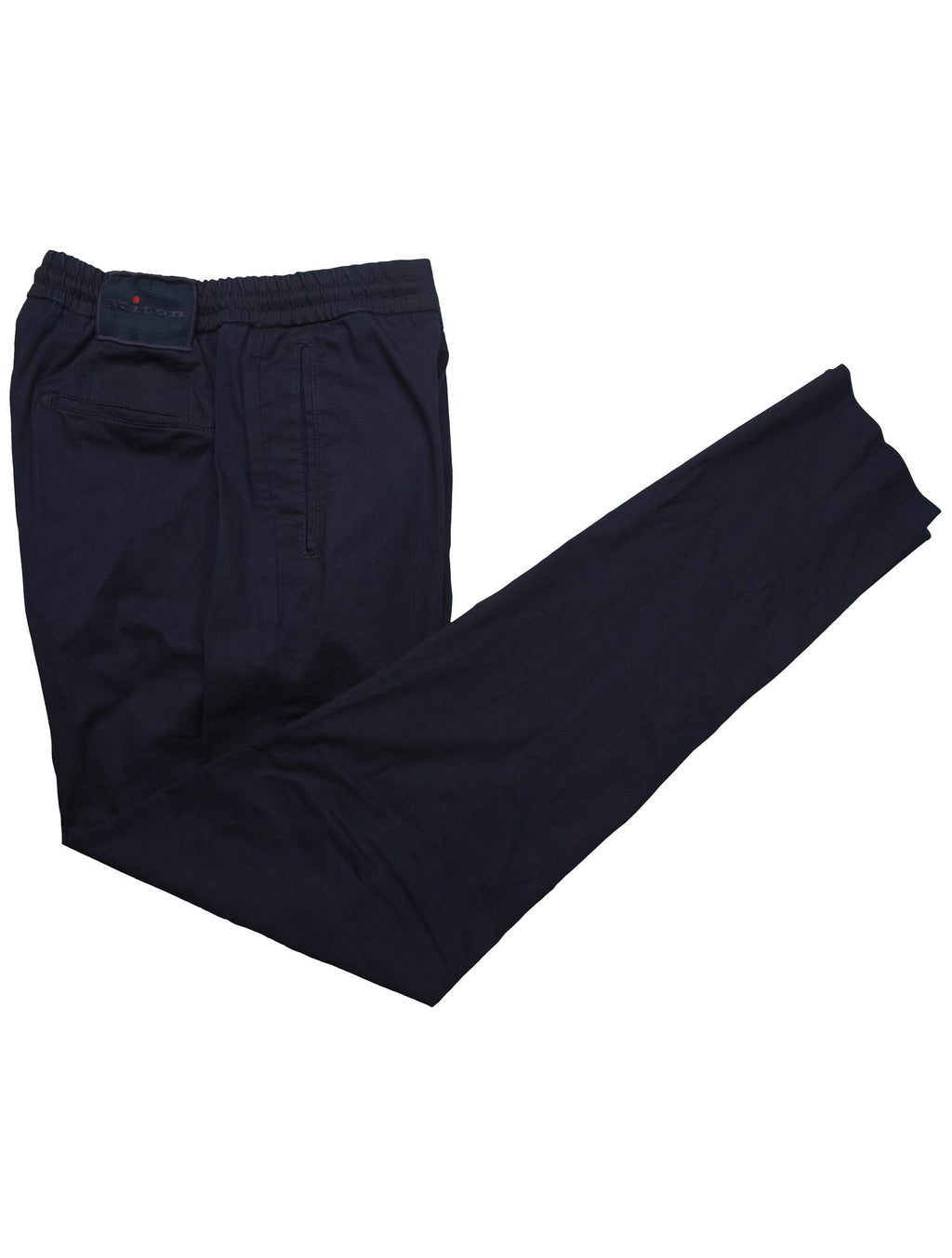 Kiton Blue Cotton Ea Pants