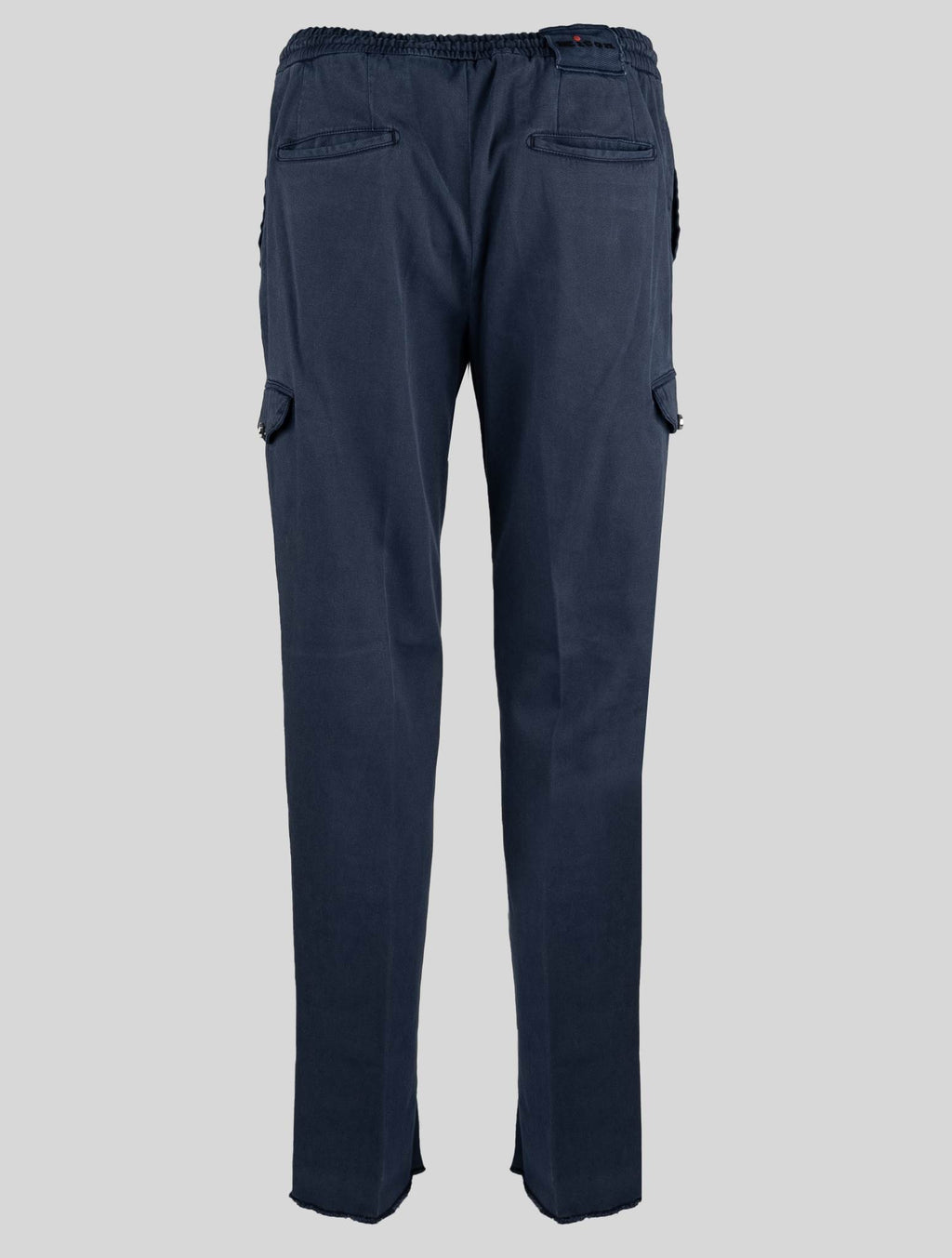 Kiton Blue Lyocell Cotton Ea Cargo Pant
