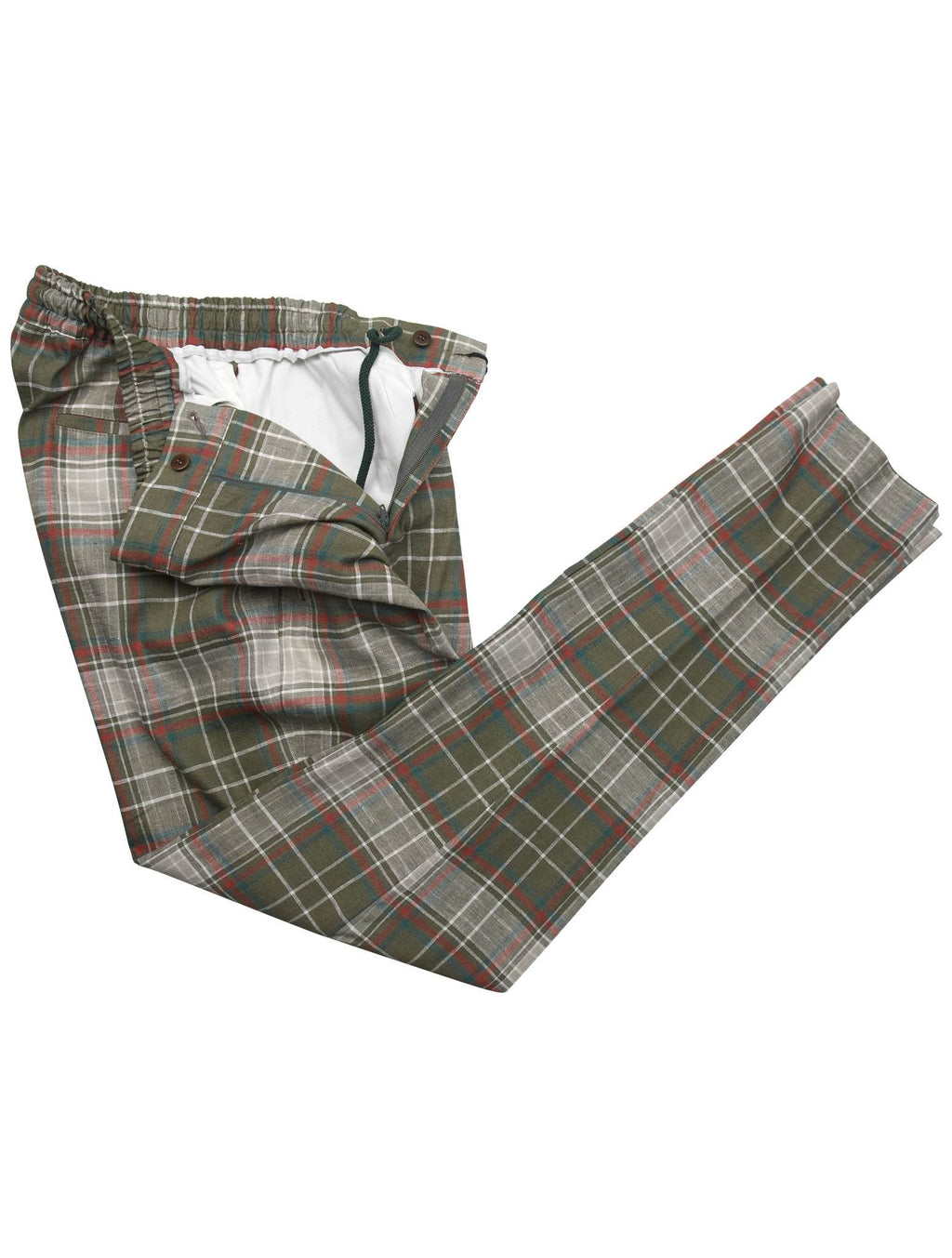 Kiton Kiton Multicolor Linen Pl Ea Pants Multicolor 001