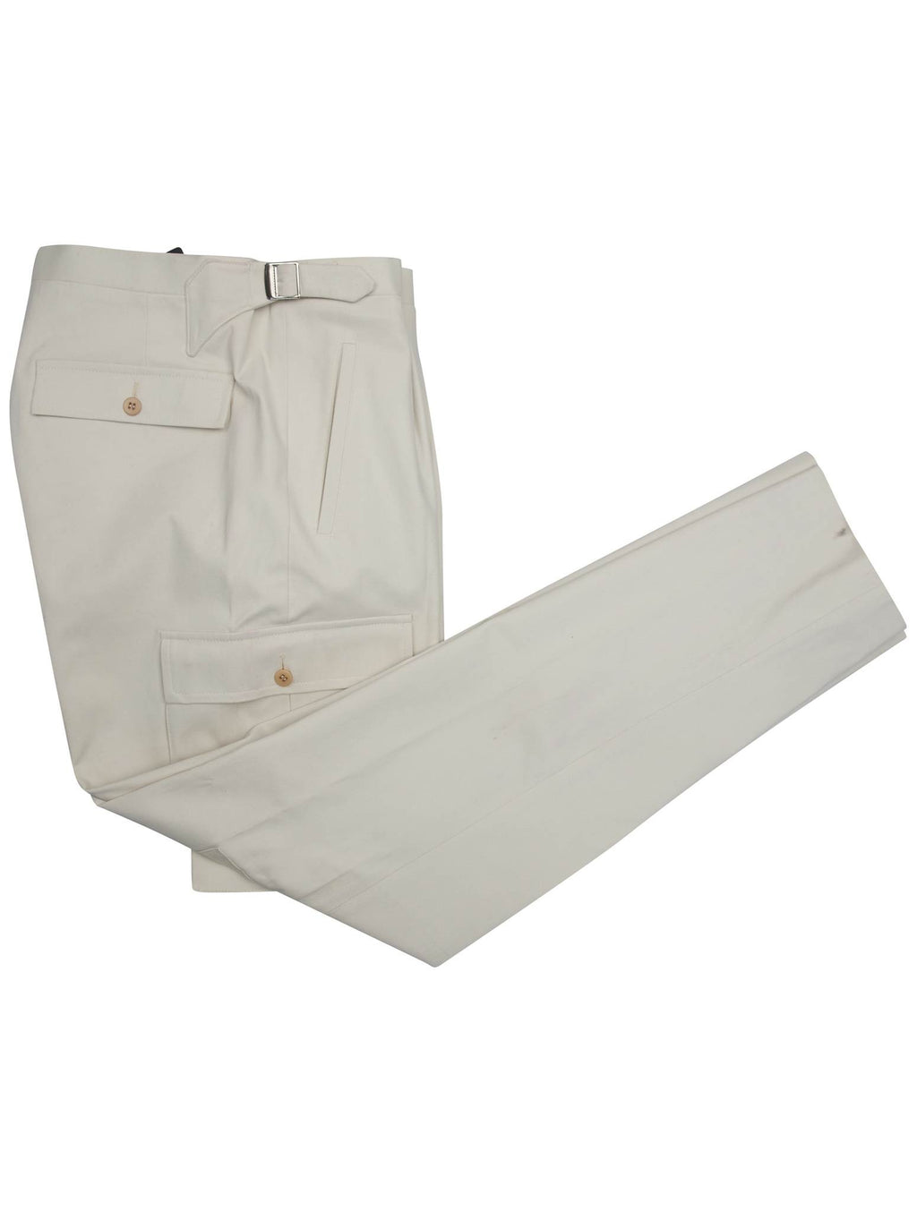 Kiton Beige Cotton Ea Pants