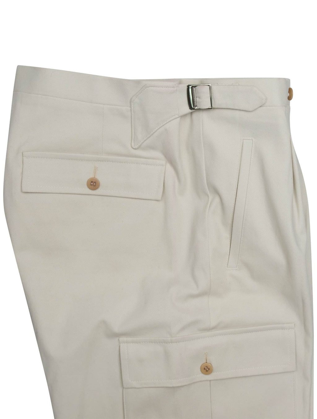 Kiton Beige Cotton Ea Pants