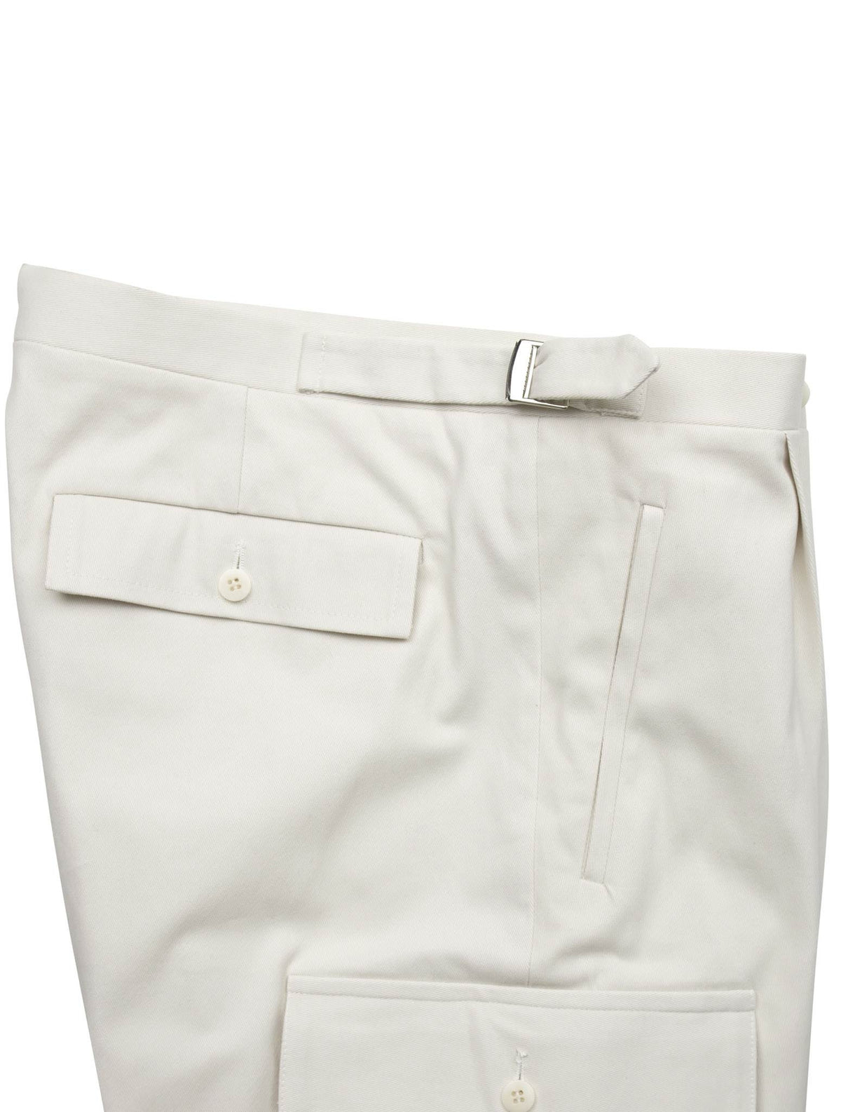 Kiton Beige Cotton Ea Cargo Pants