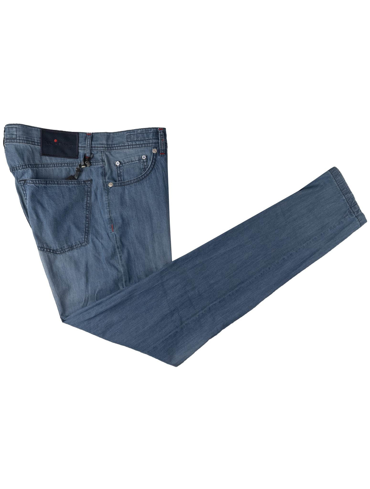 Kiton Kiton Blue Cotton Jeans Blue 000