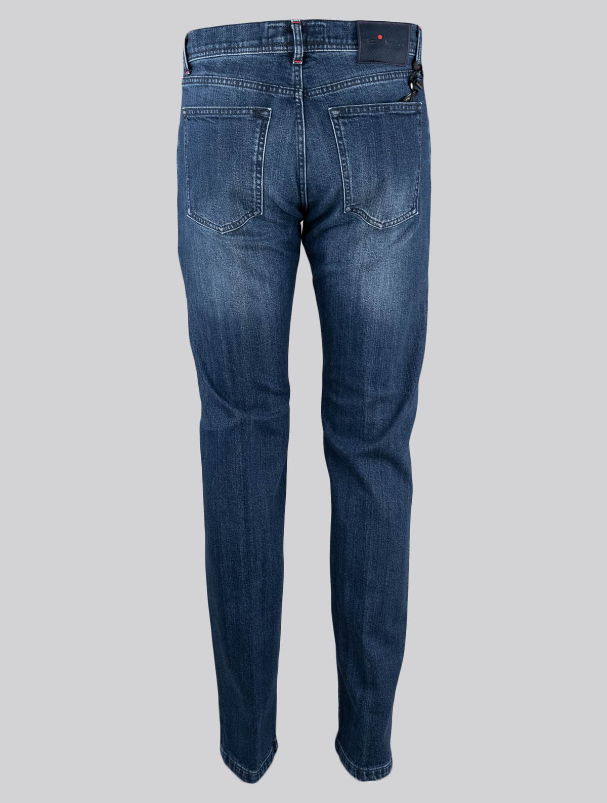 Kiton Blue Cotton Ea Jeans