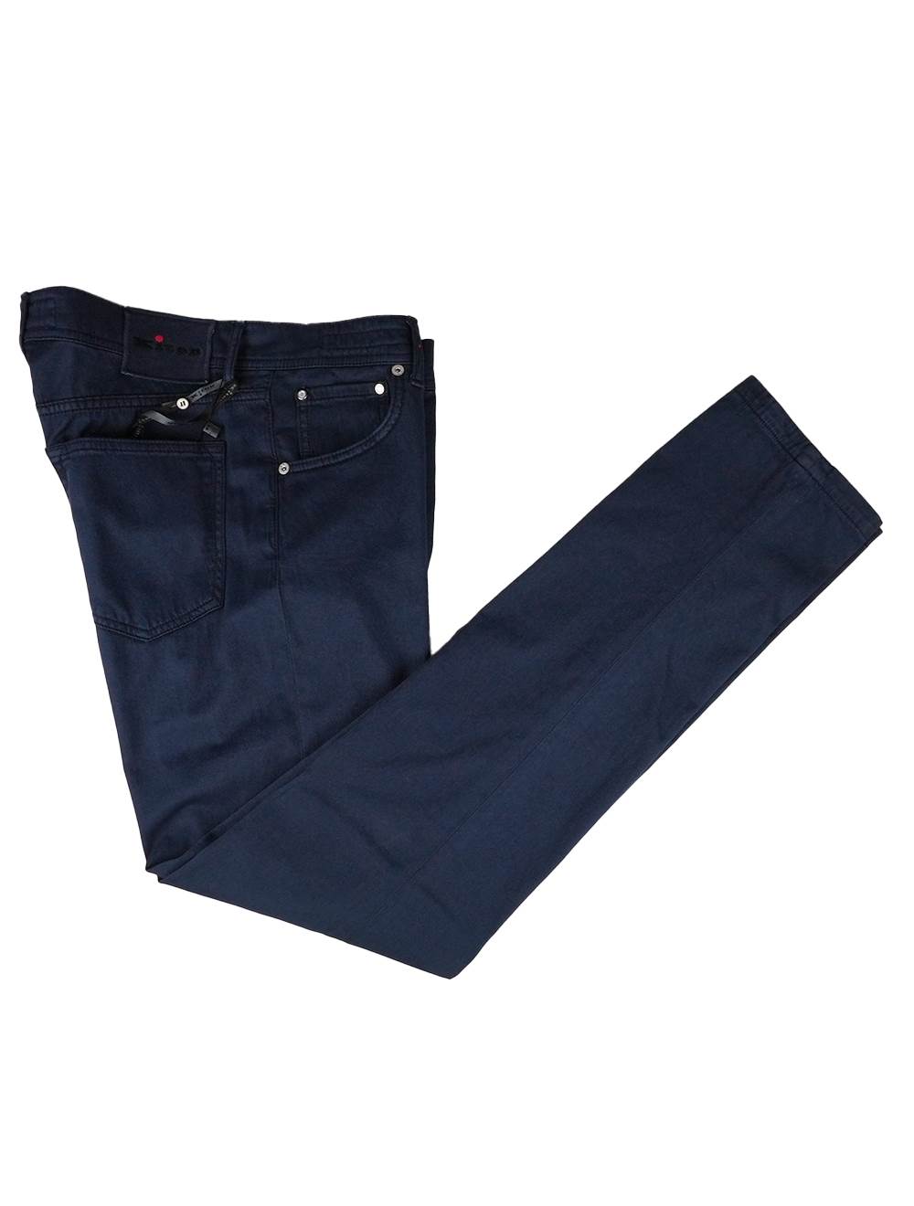 Kiton Blue Cotton Ea Jeans