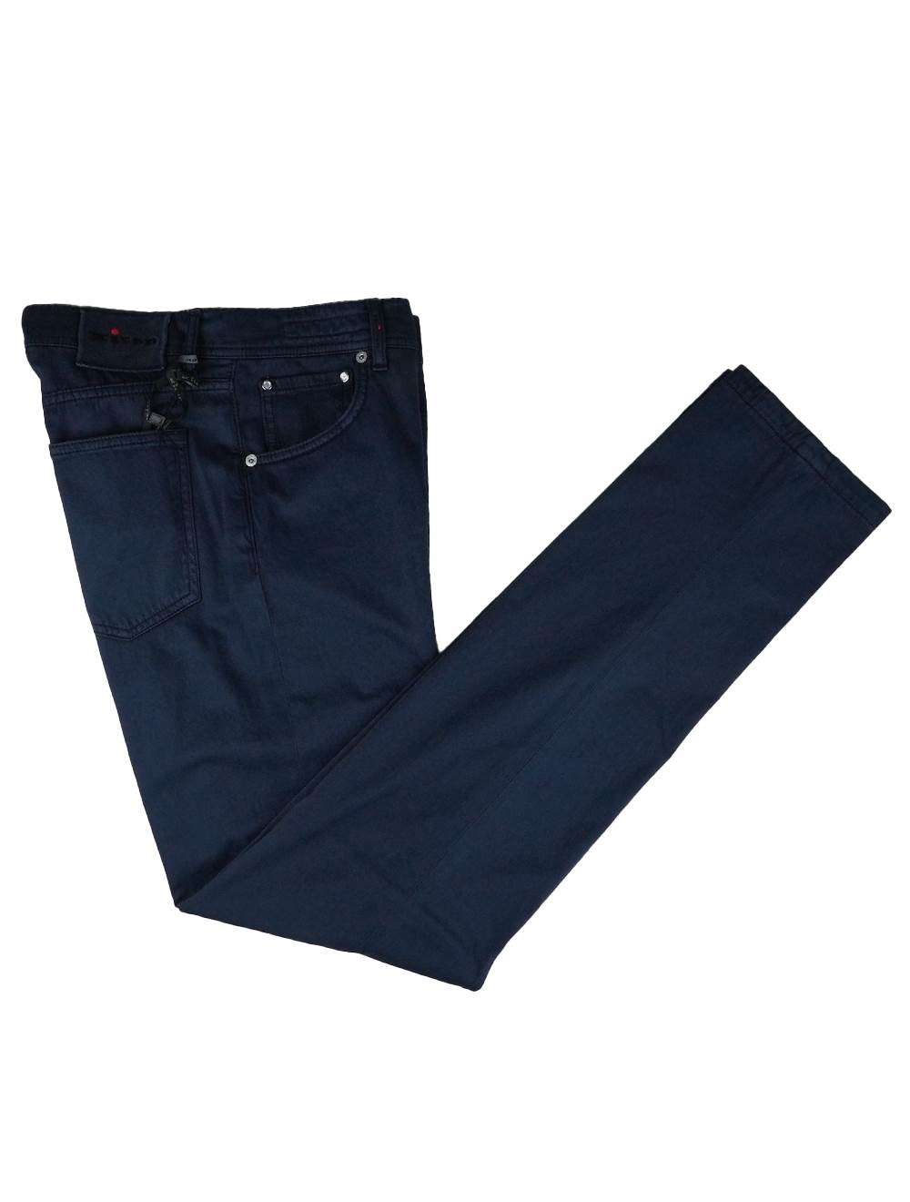 Kiton Blue Cotton Ea Jeans